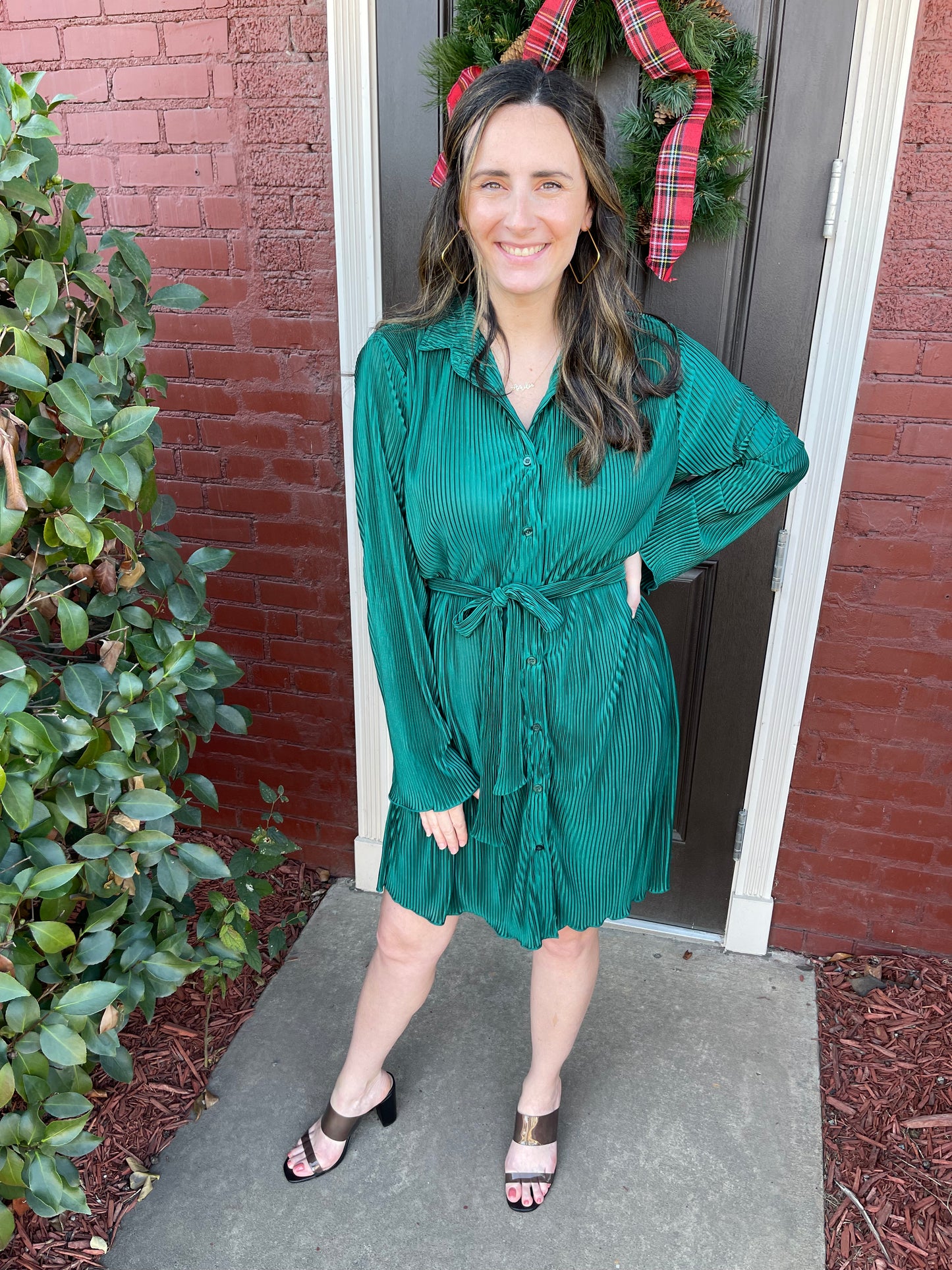 Perfect Shade of Emerald Dress