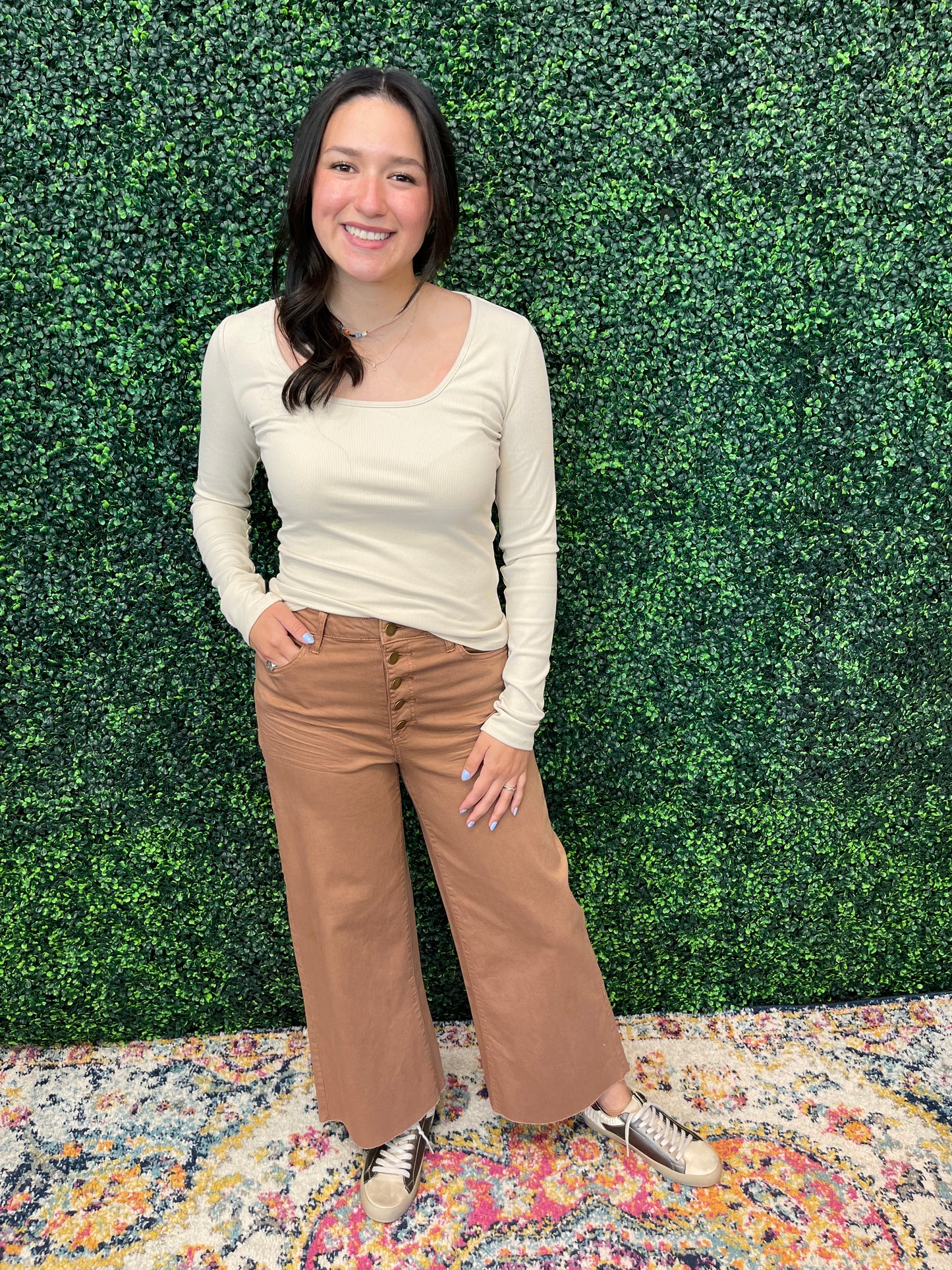 LS Ribbed Wish Top