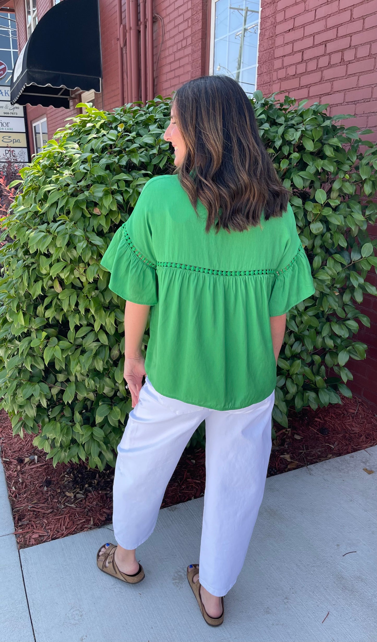 Ria Ruffle Blouse