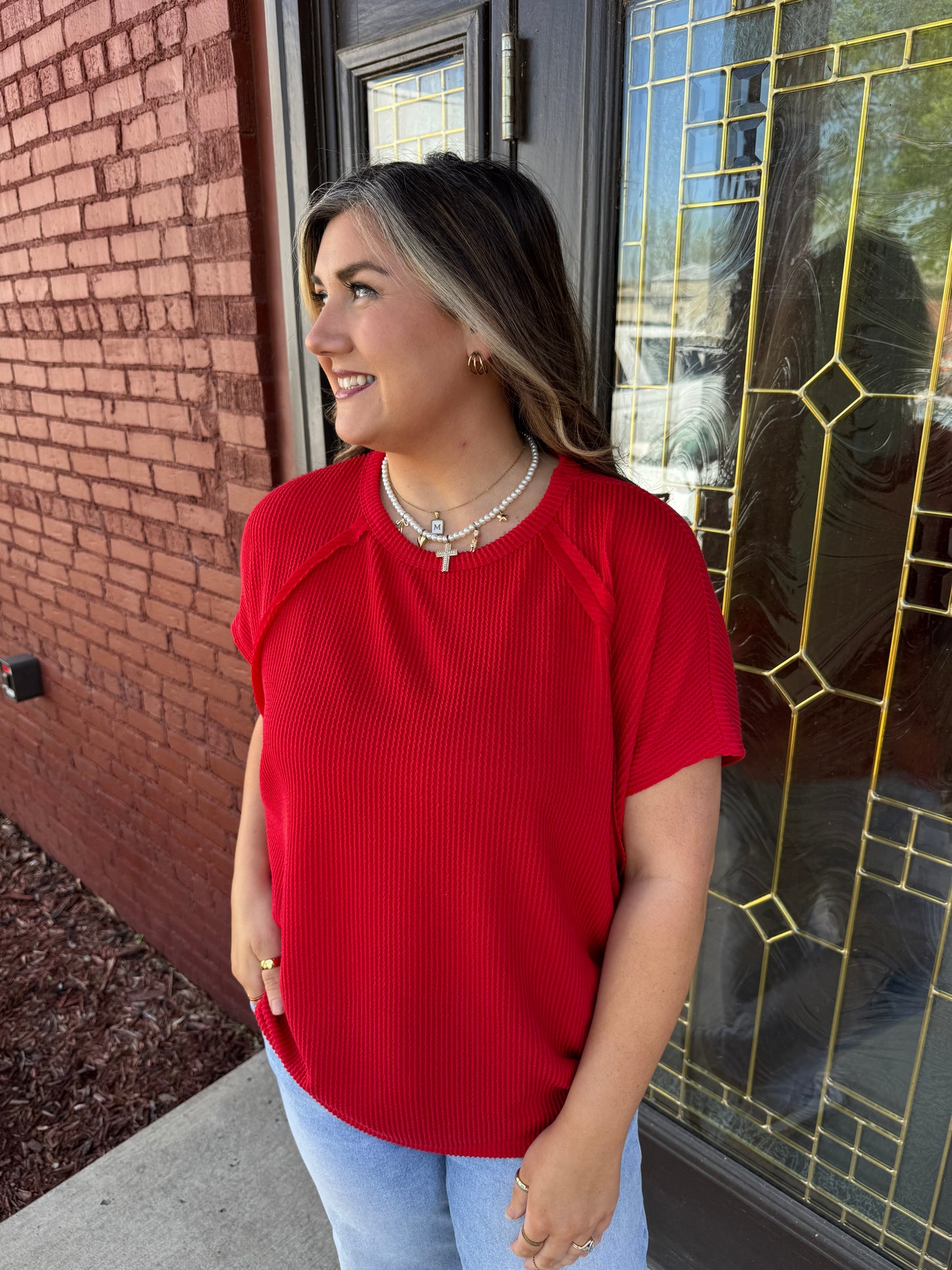 Polly Poncho Top