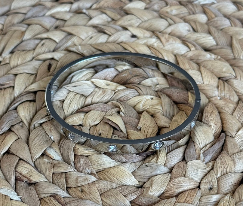 Cartier Dupe Diamond Bangle