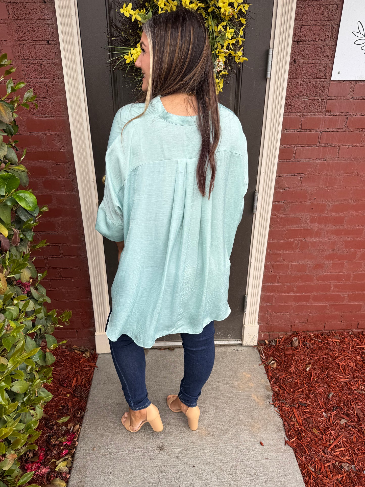 Winnie Satin Top
