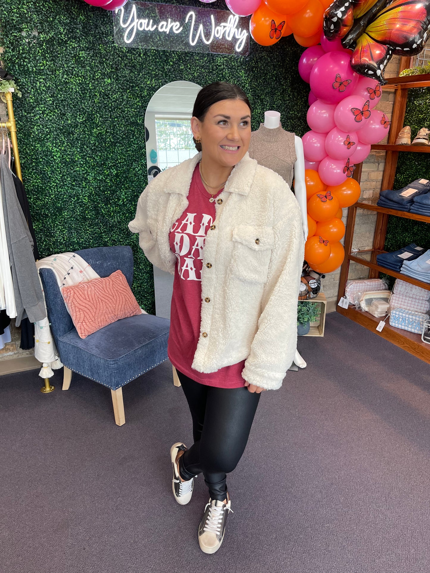 So Sherpa Shacket