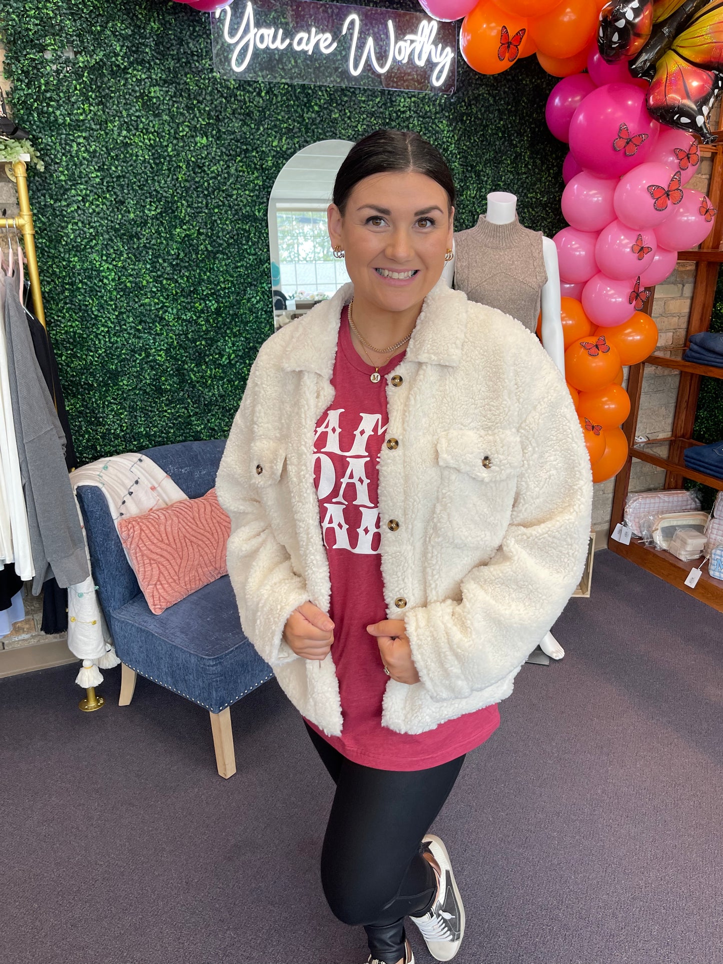 So Sherpa Shacket