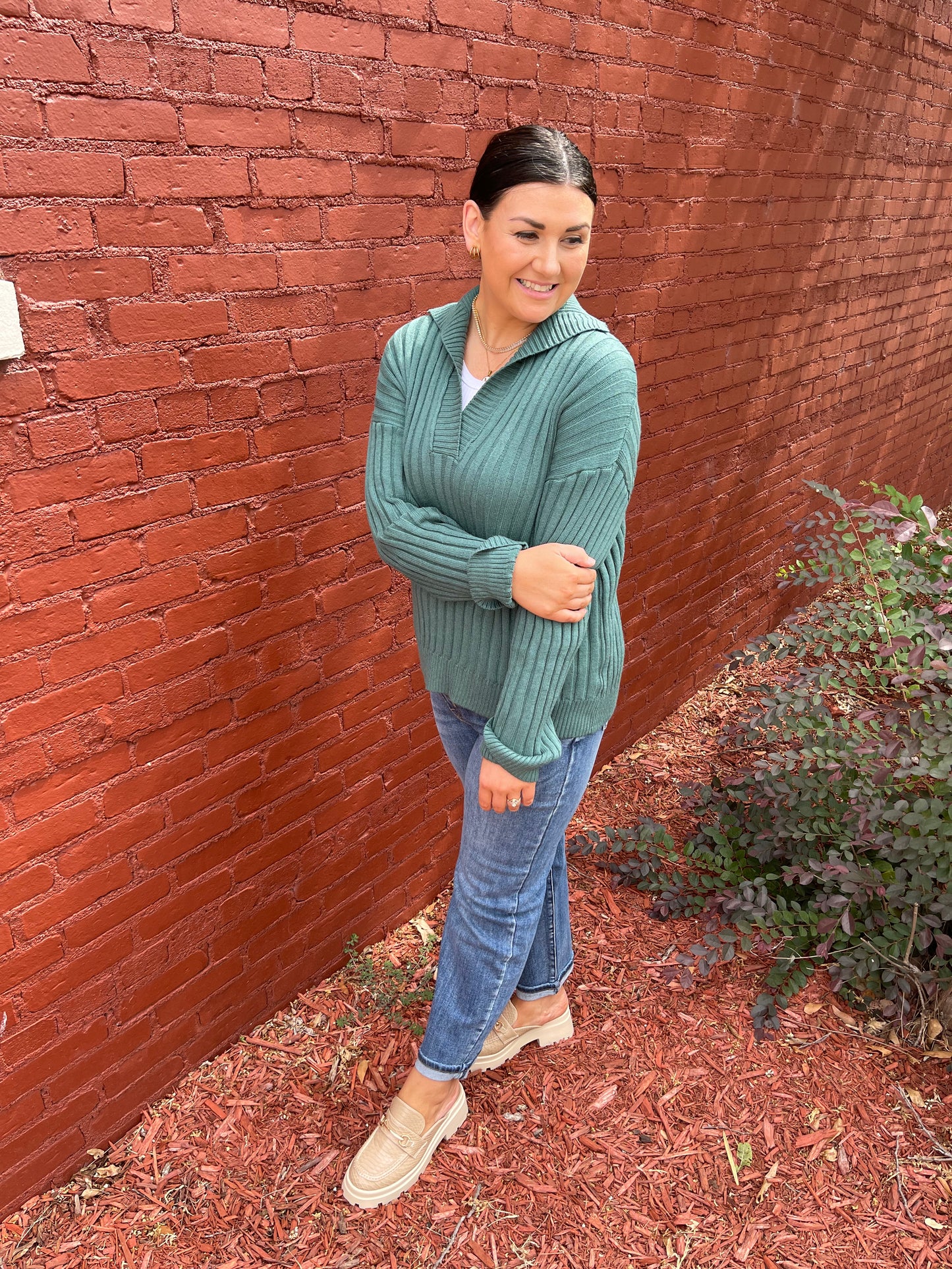 Preppy Sweater Top