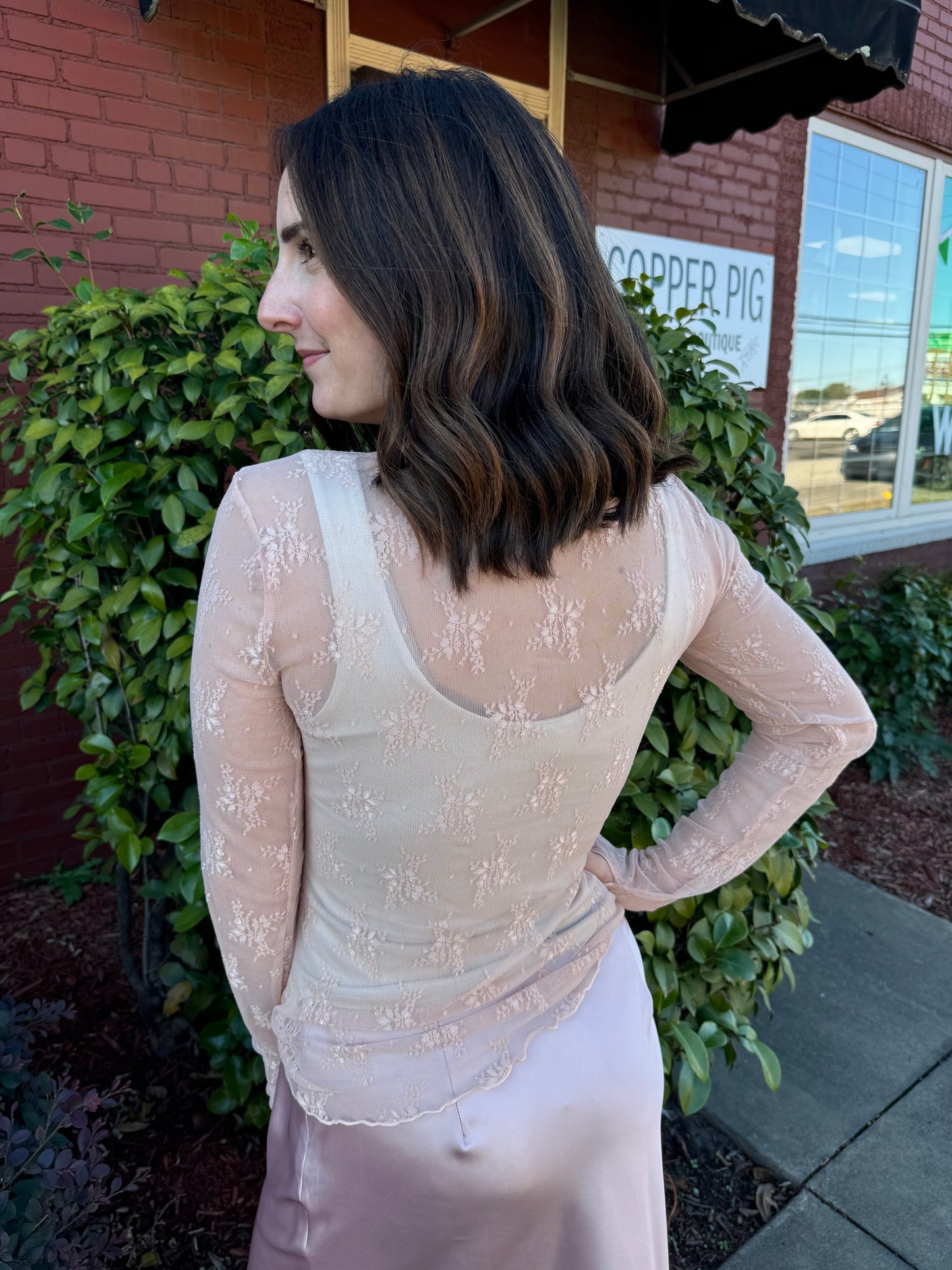 Venezia Lace Top