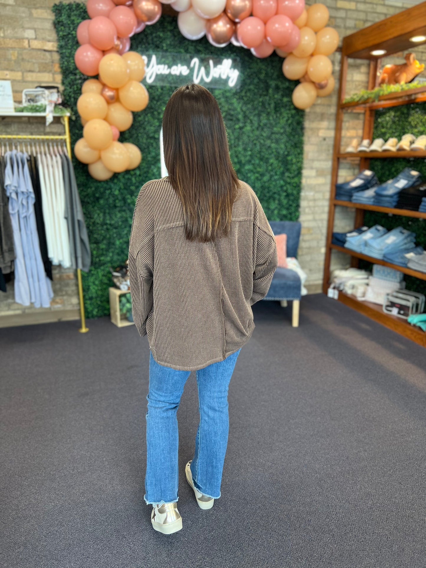 Breve Ribbed Top