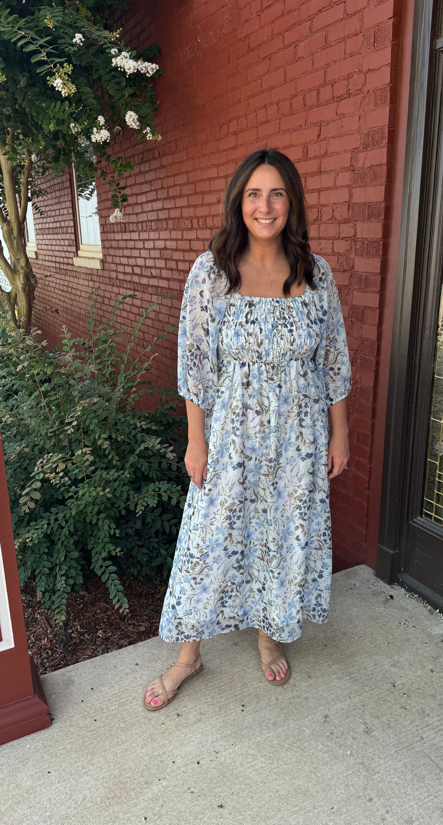 Flora Midi Dress