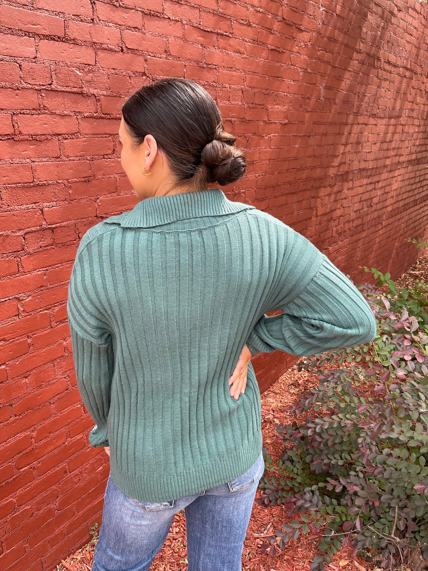 Preppy Sweater Top