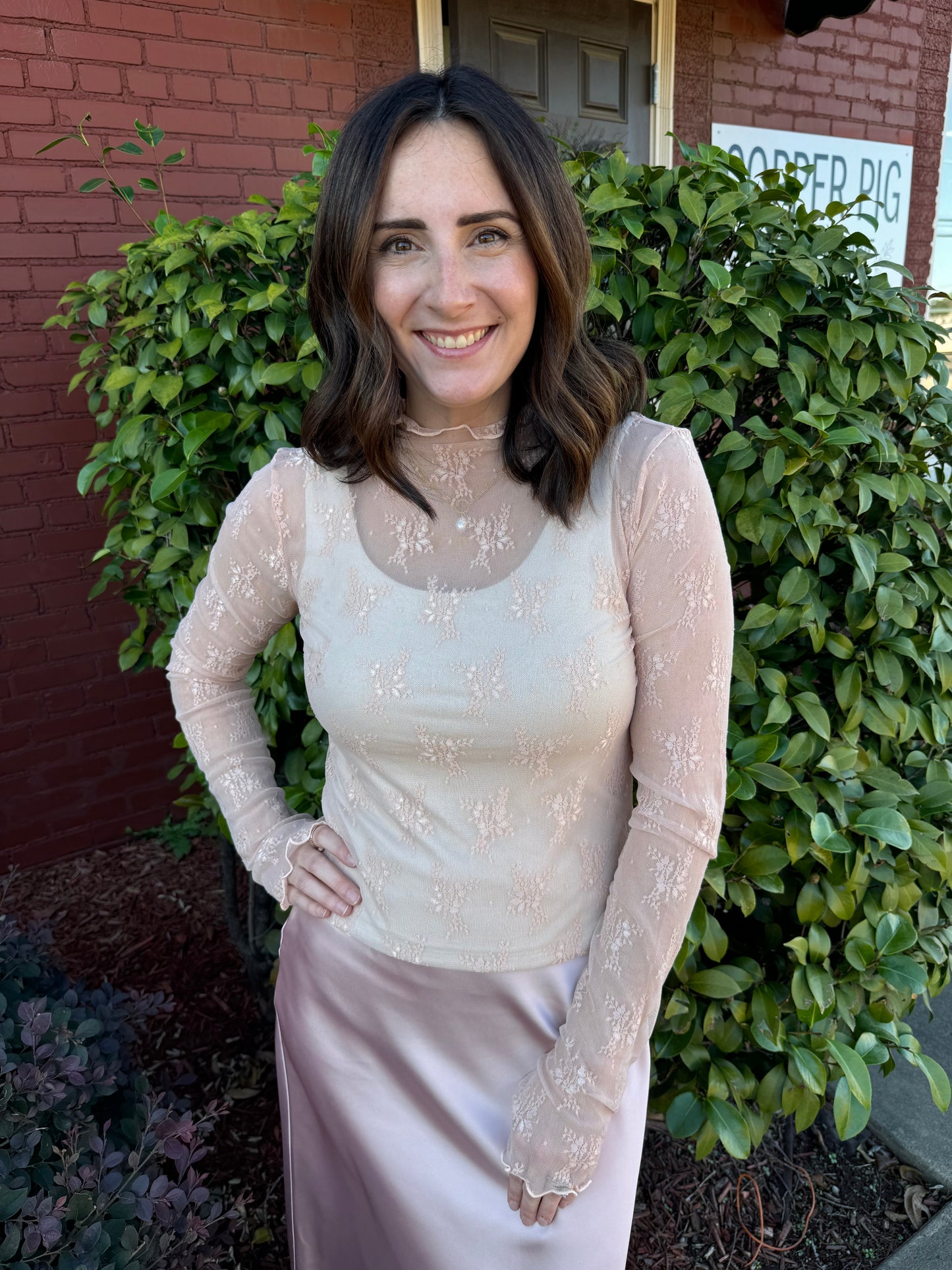 Venezia Lace Top