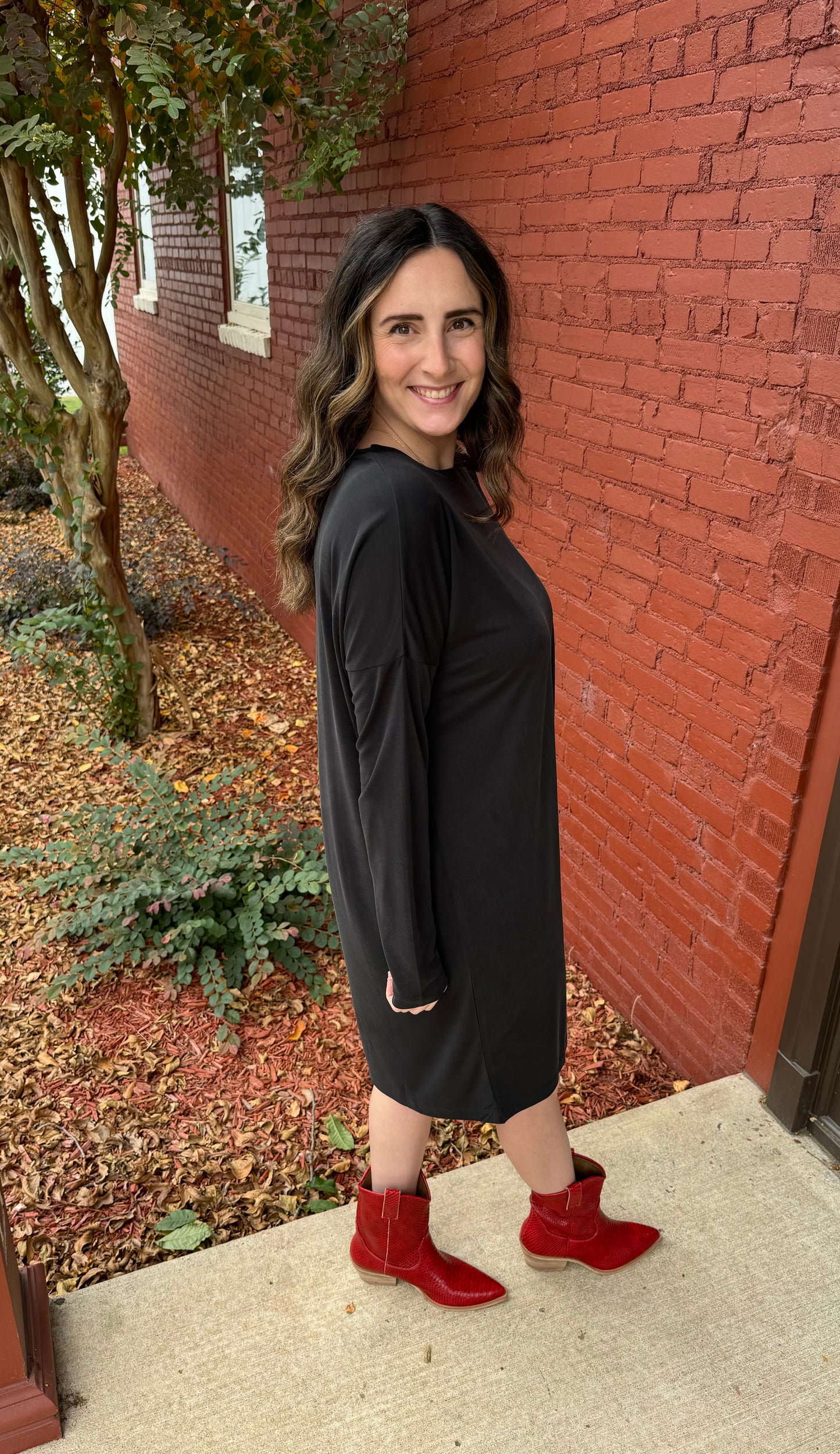 Staple Long Sleeve Dress