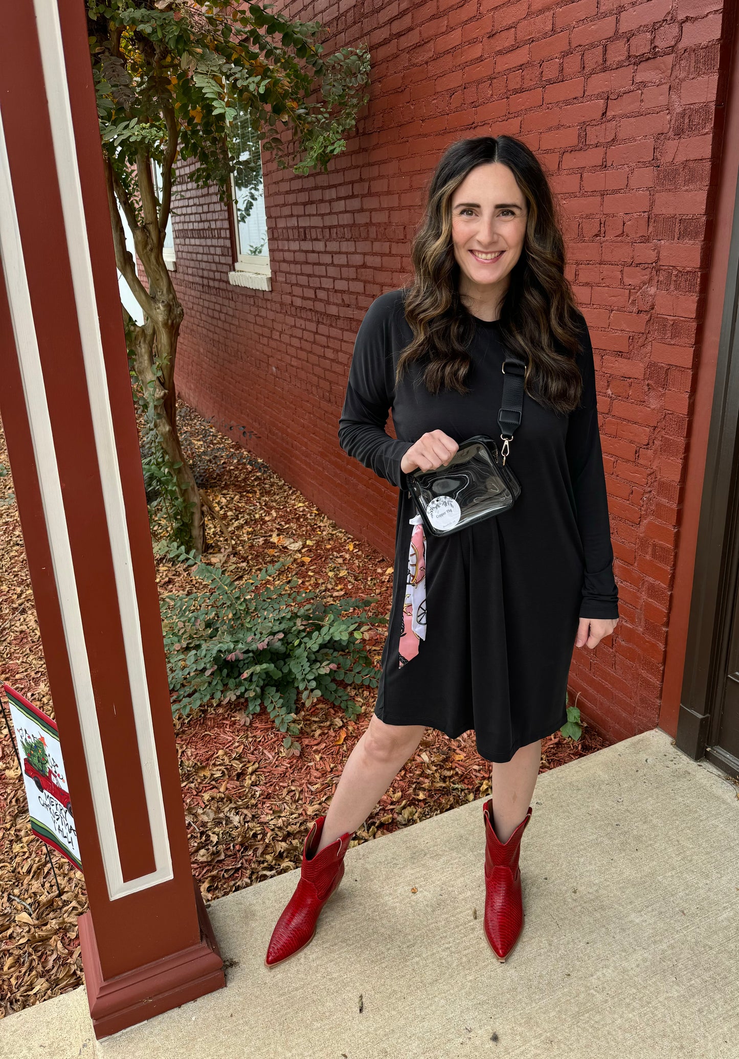 Staple Long Sleeve Dress
