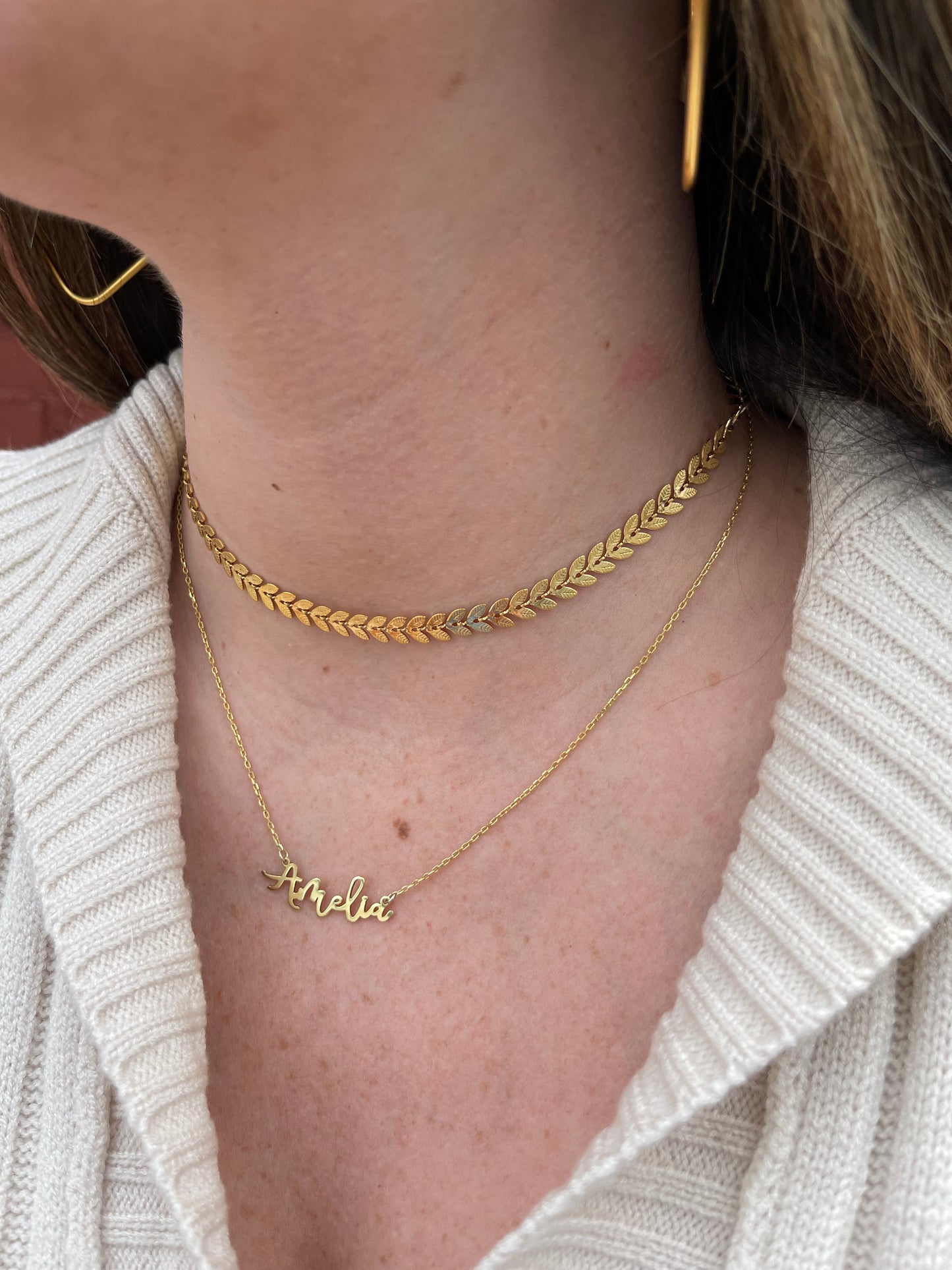 Falling Leaves Necklace