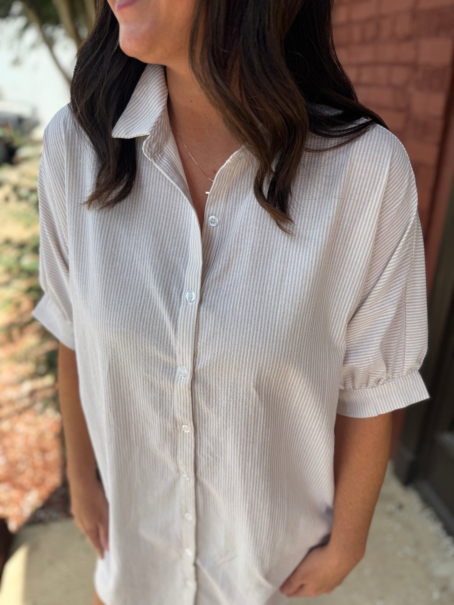 Breezy Shirt Dress