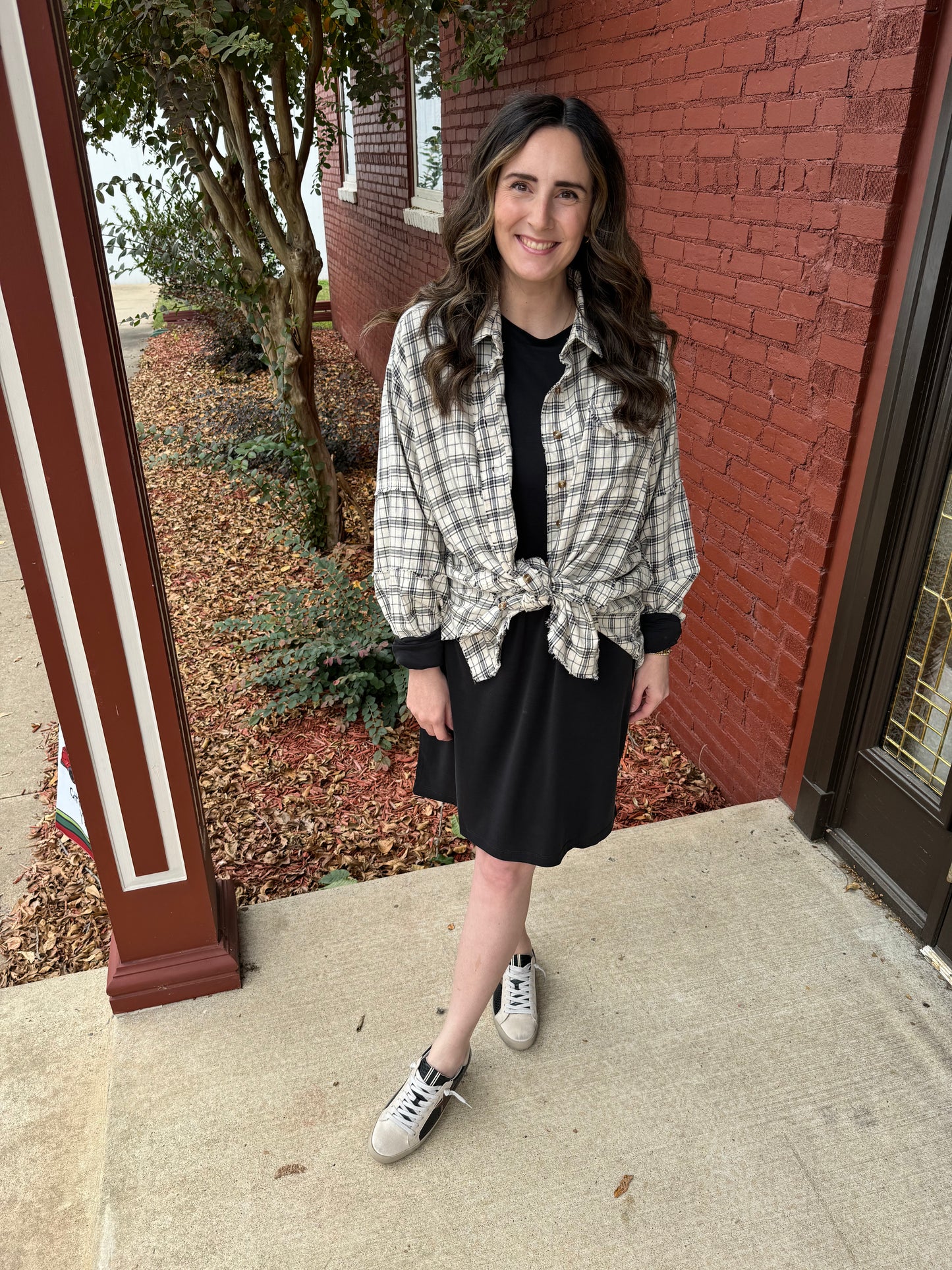 Staple Long Sleeve Dress