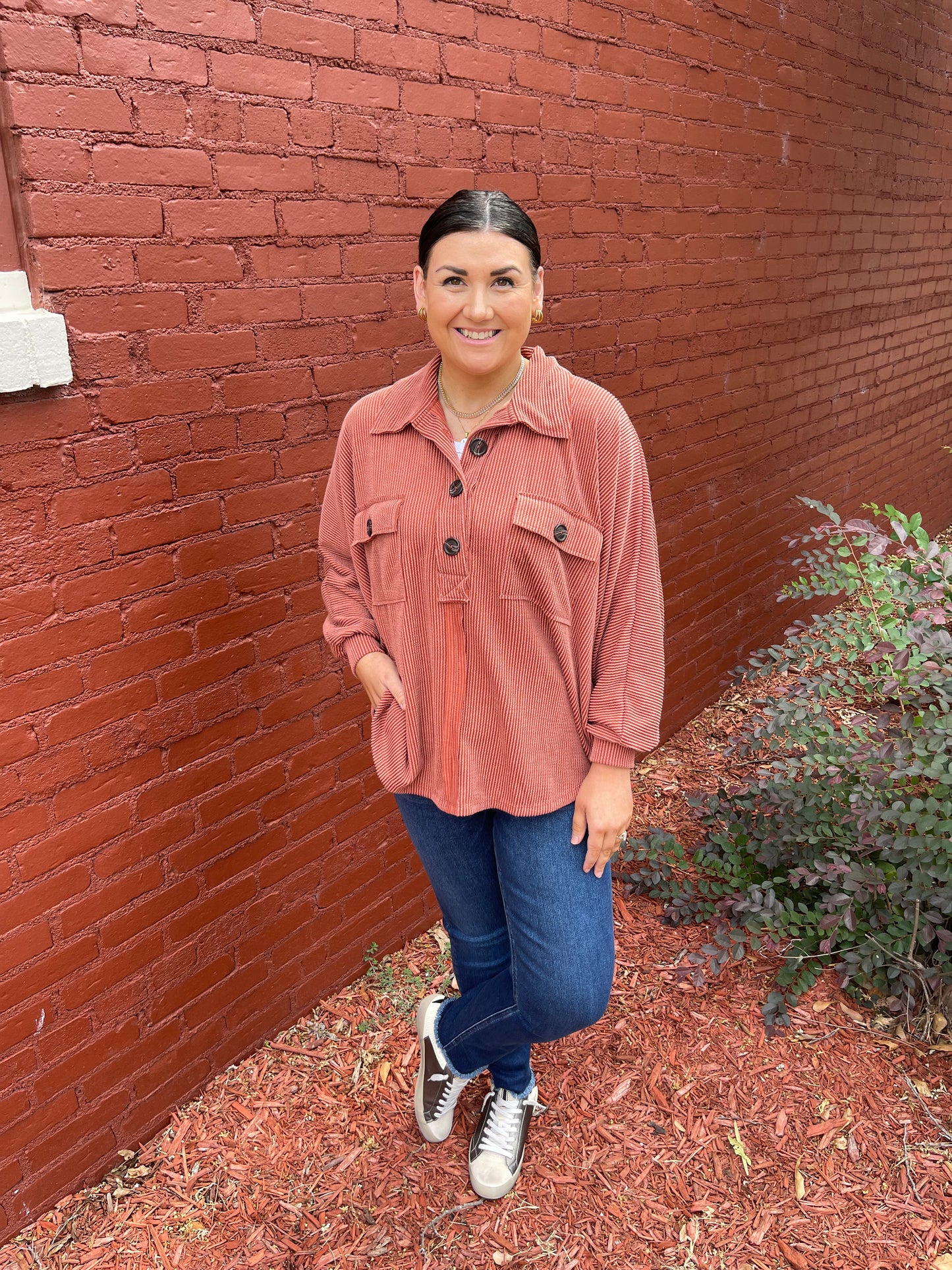Ribbed Game Day 2.0 Pullover