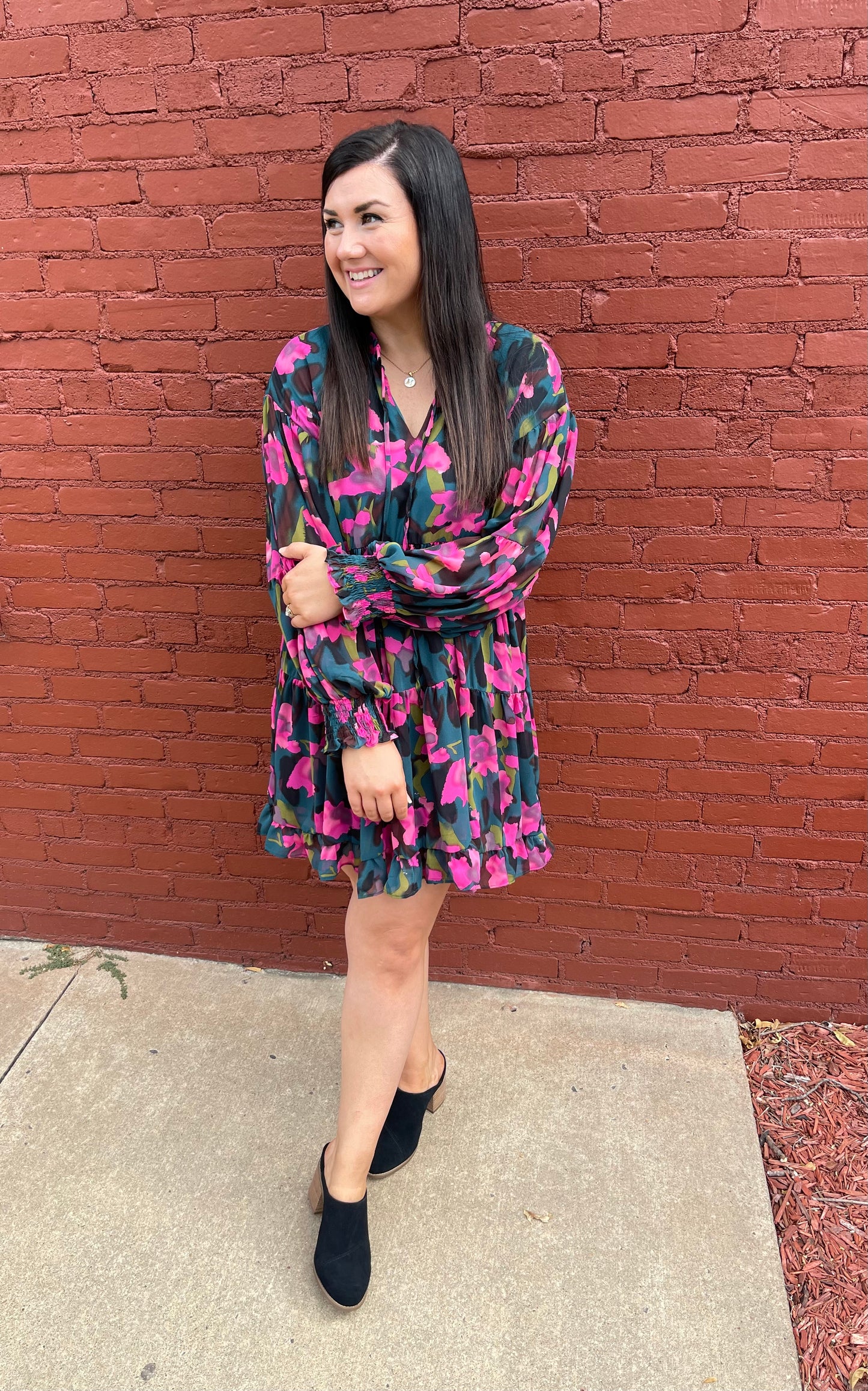Hot Chiffon Mini Dress