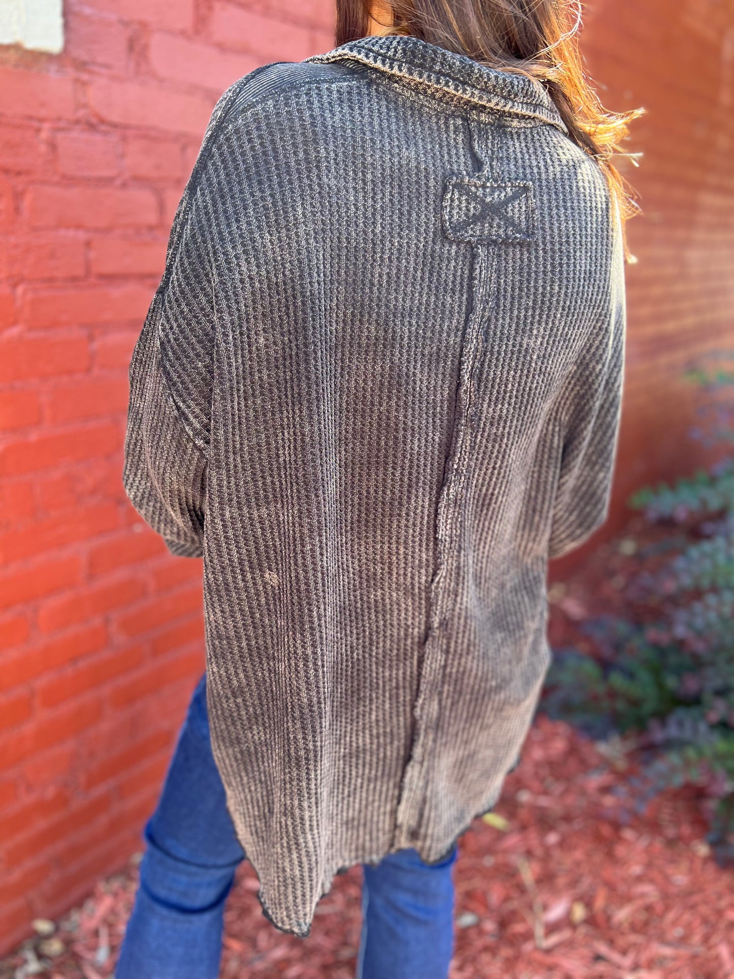 Jonas Waffle Shacket