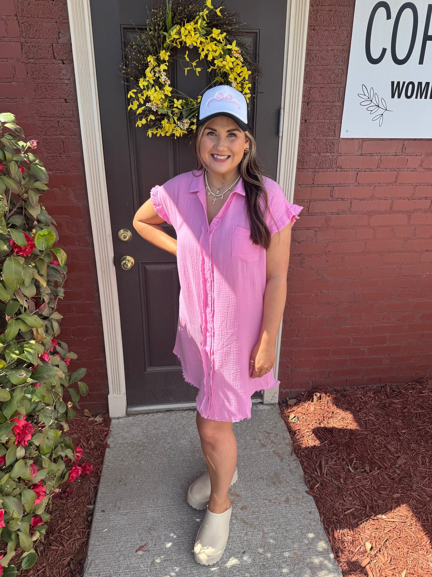 Cotton Linen Dress
