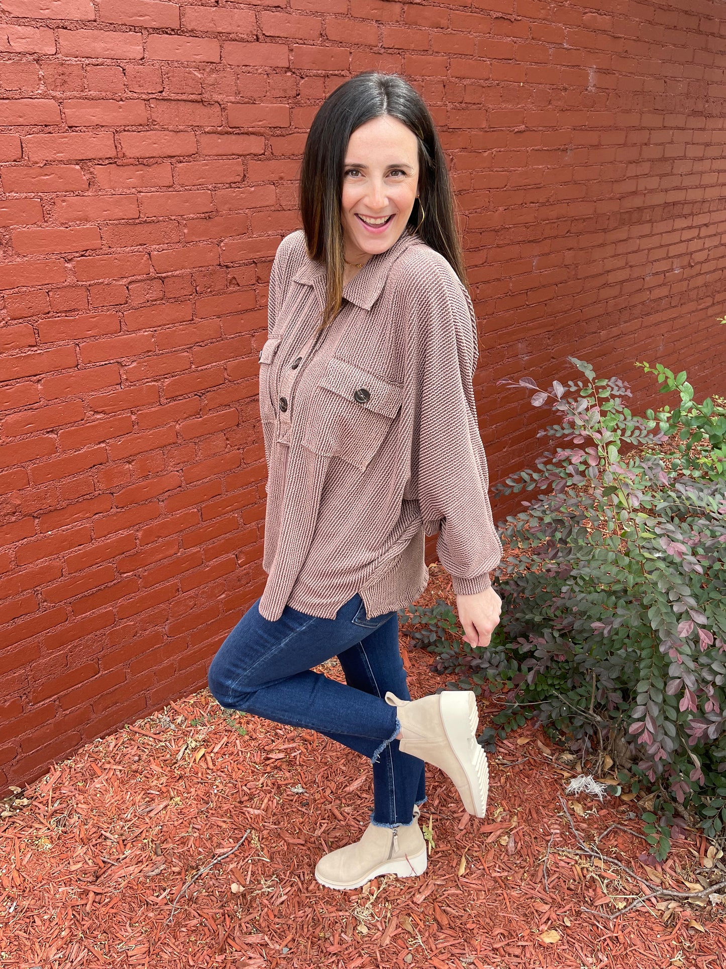 Ribbed Game Day 2.0 Pullover