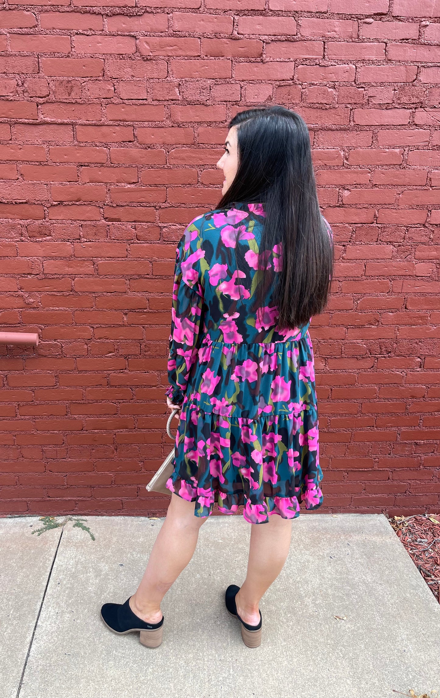 Hot Chiffon Mini Dress
