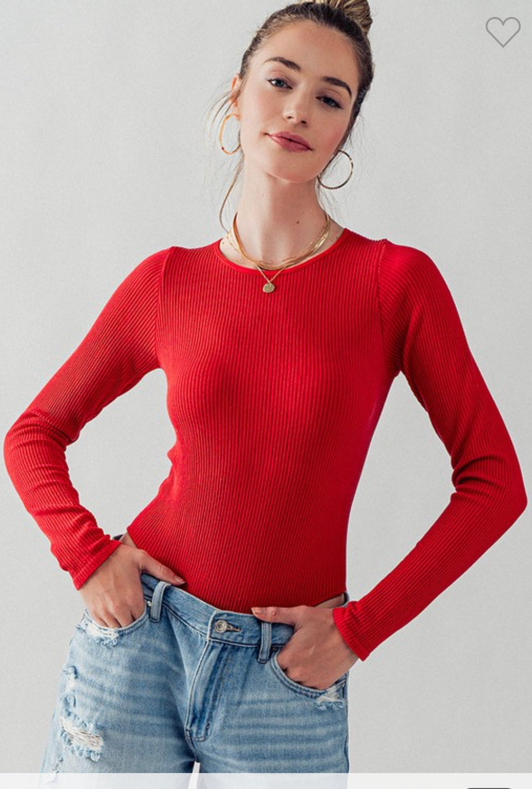 Premium Ribbed Bodysuit