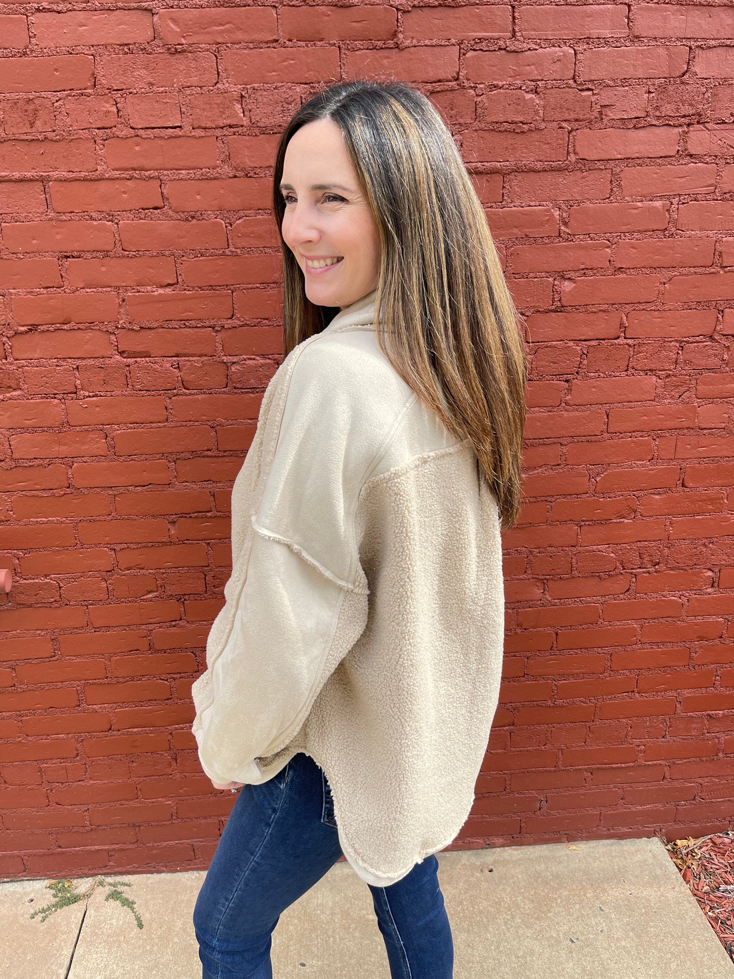 Teddy/Suede Jacket
