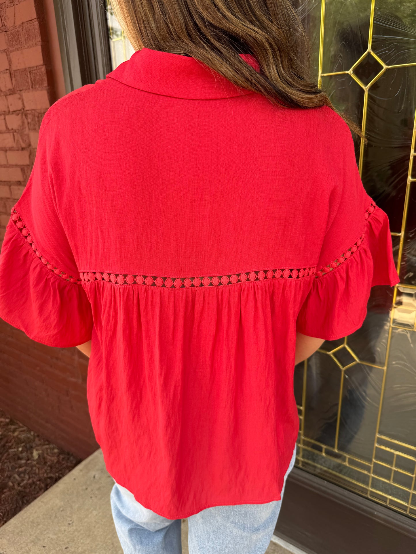Ria Ruffle Blouse