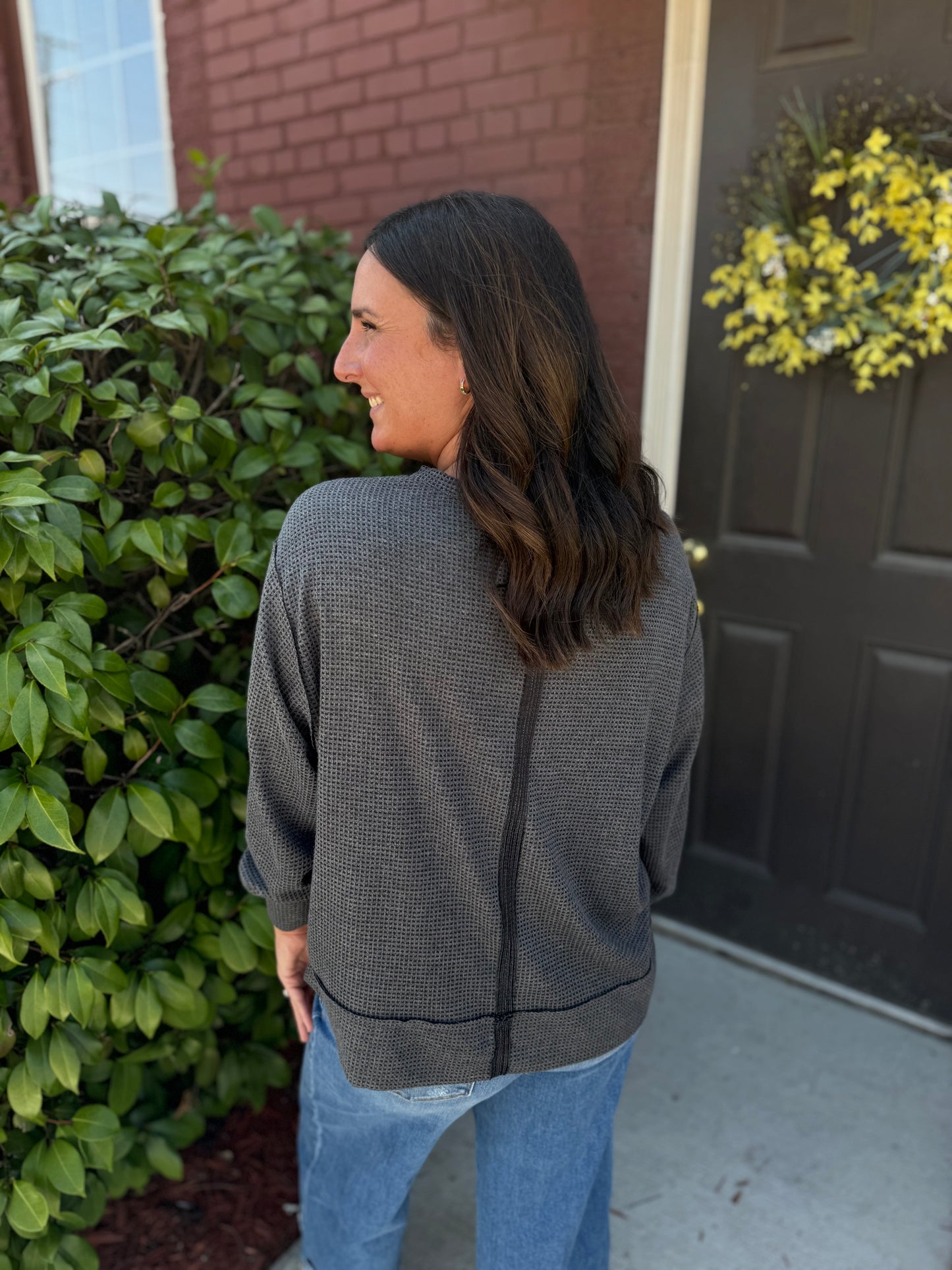 Comfy Two Tone Top
