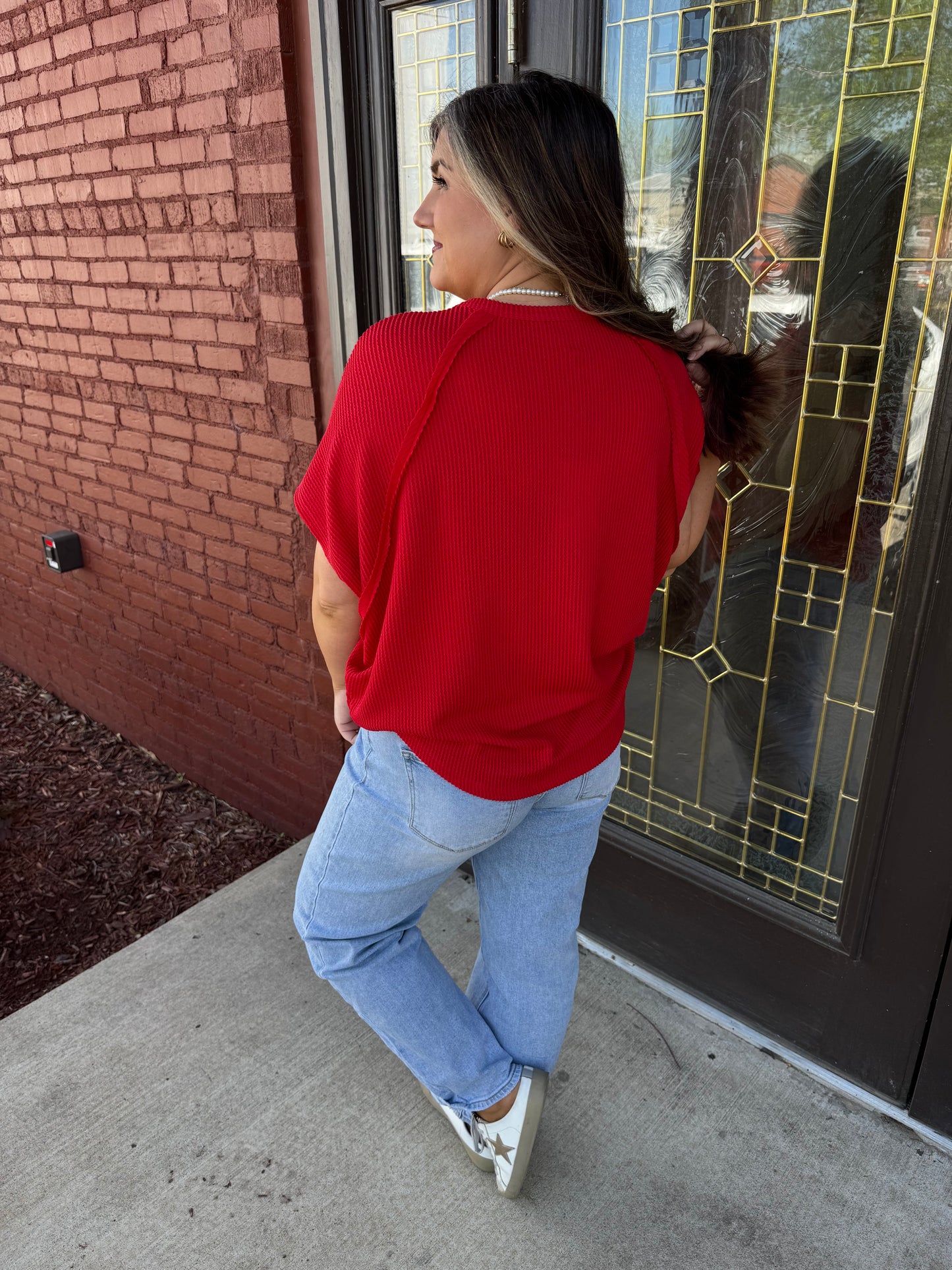 Polly Poncho Top