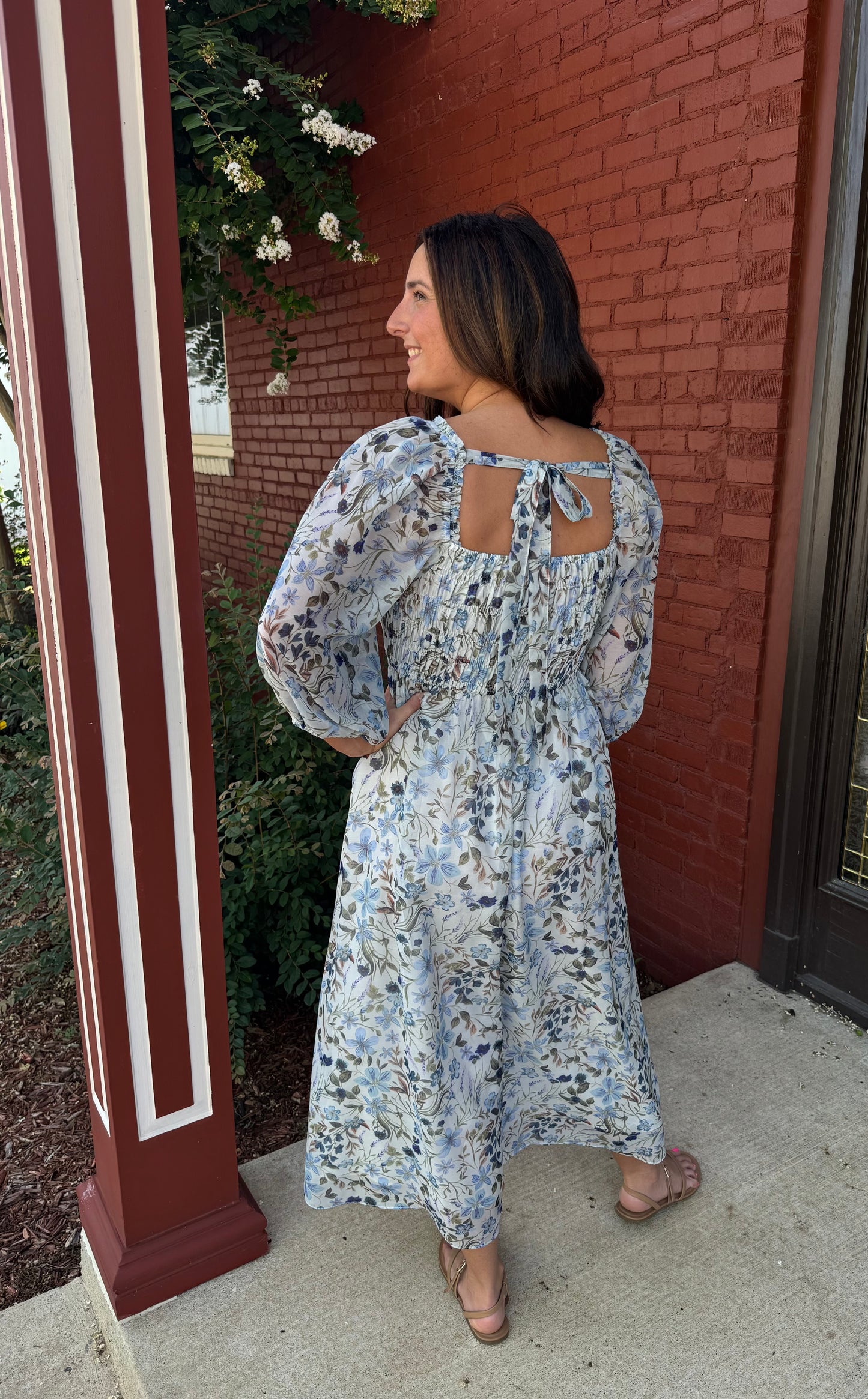 Flora Midi Dress