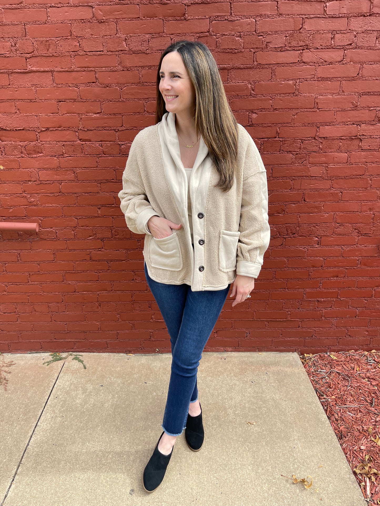Teddy/Suede Jacket