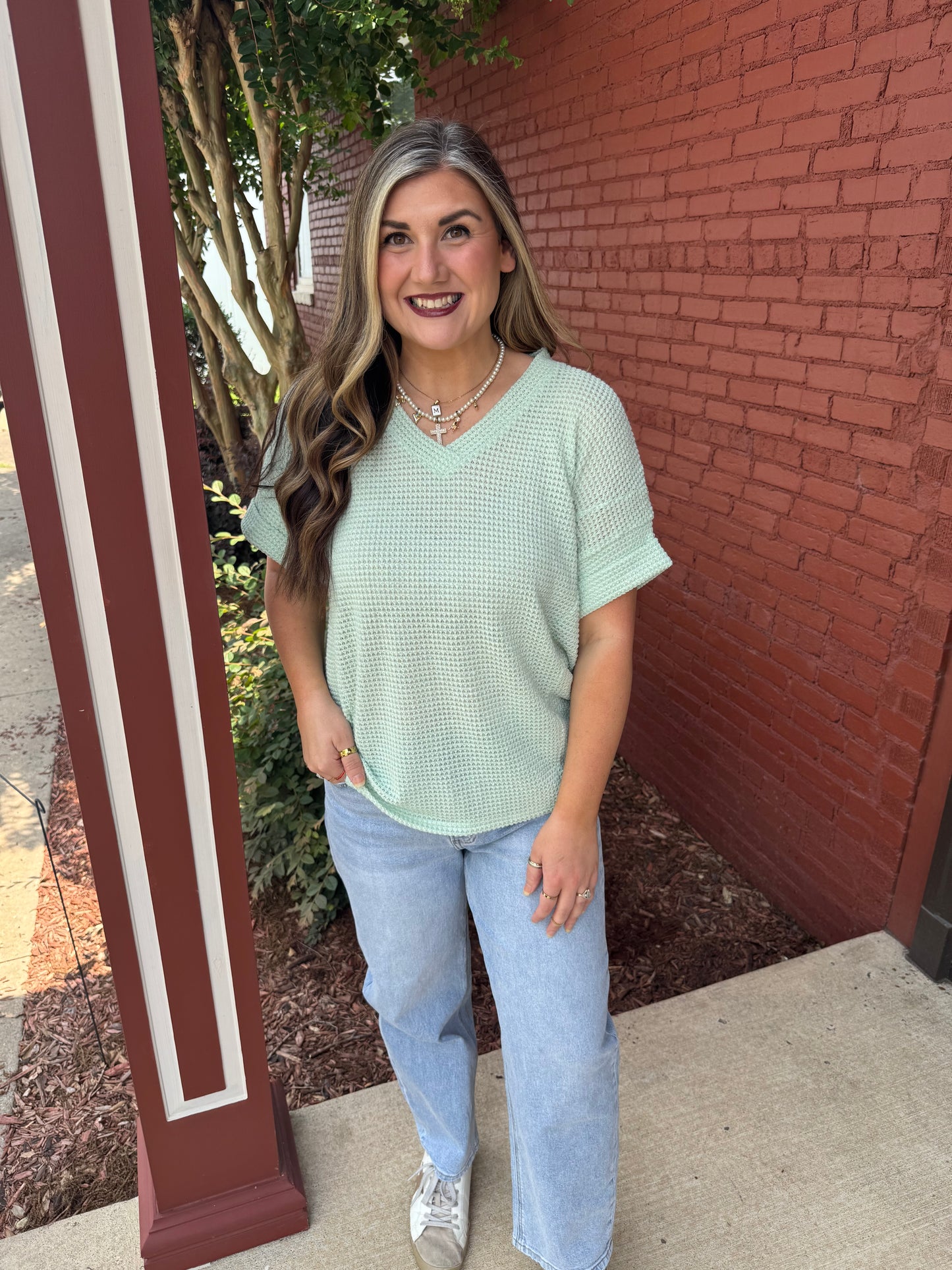Vandy VNeck Poncho