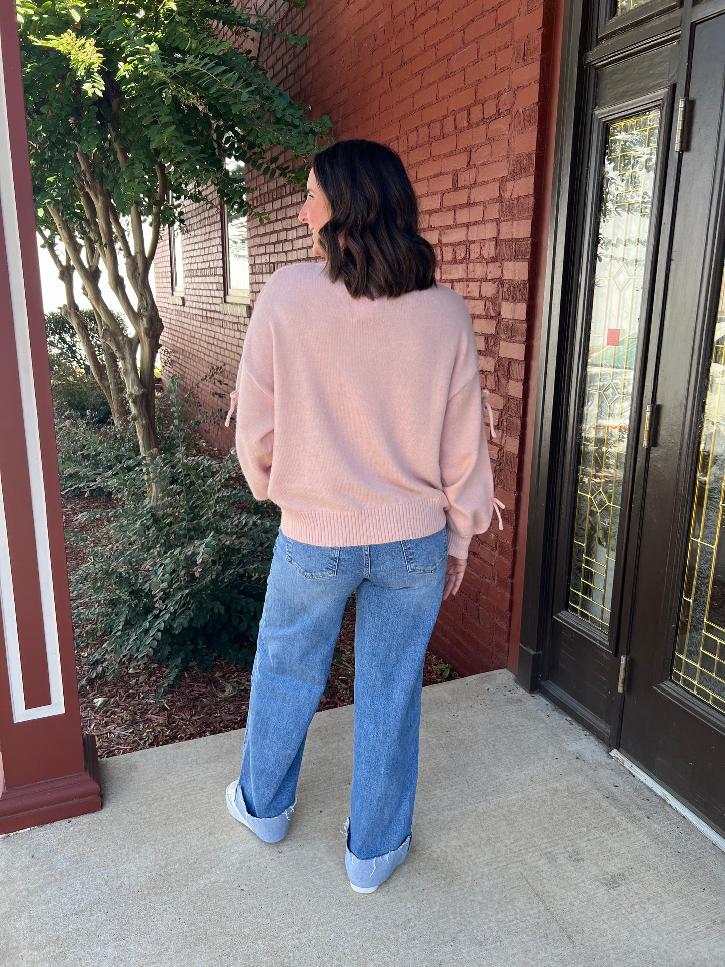Indie Bow Sweater
