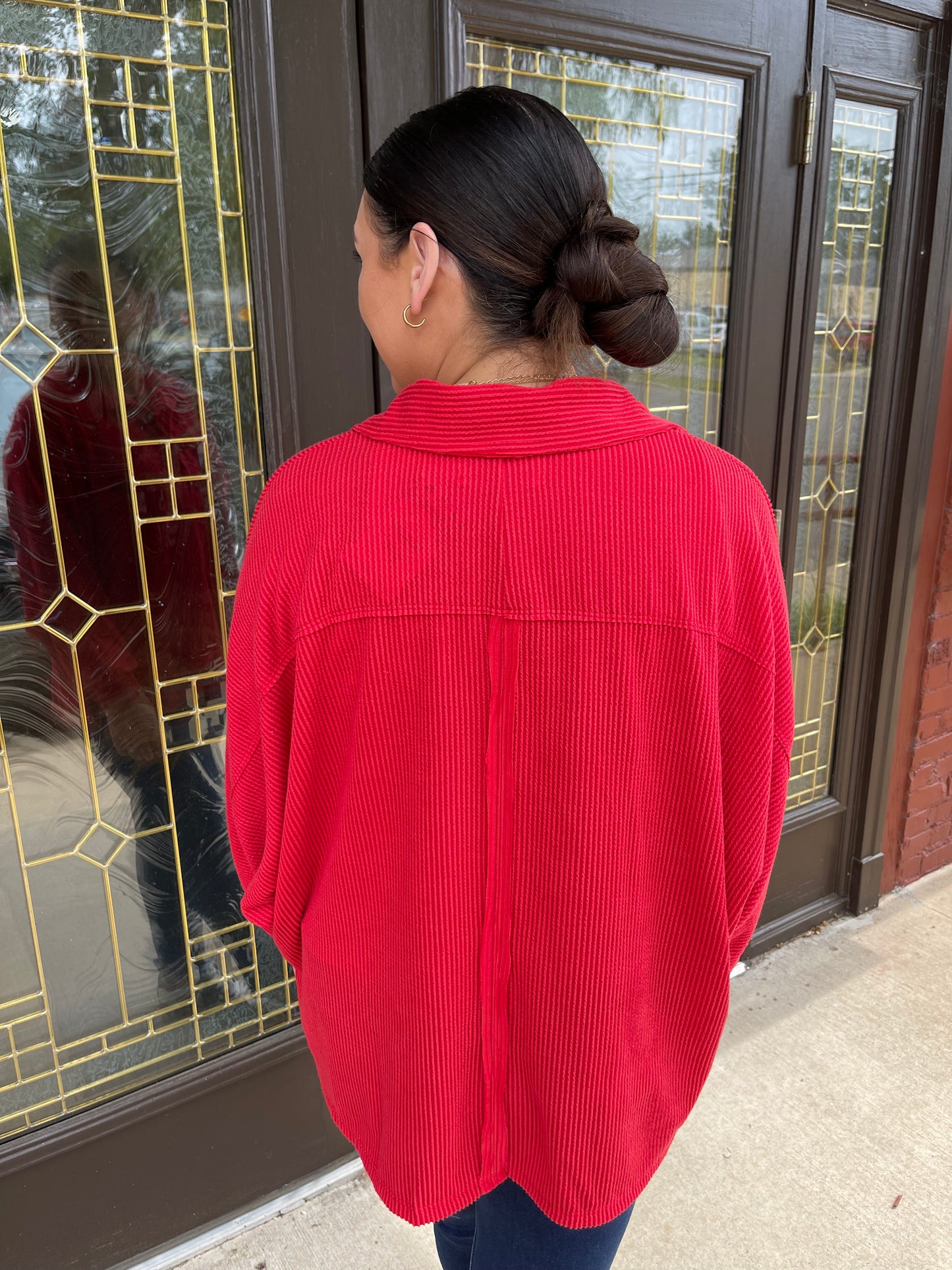Ribbed Game Day 2.0 Pullover