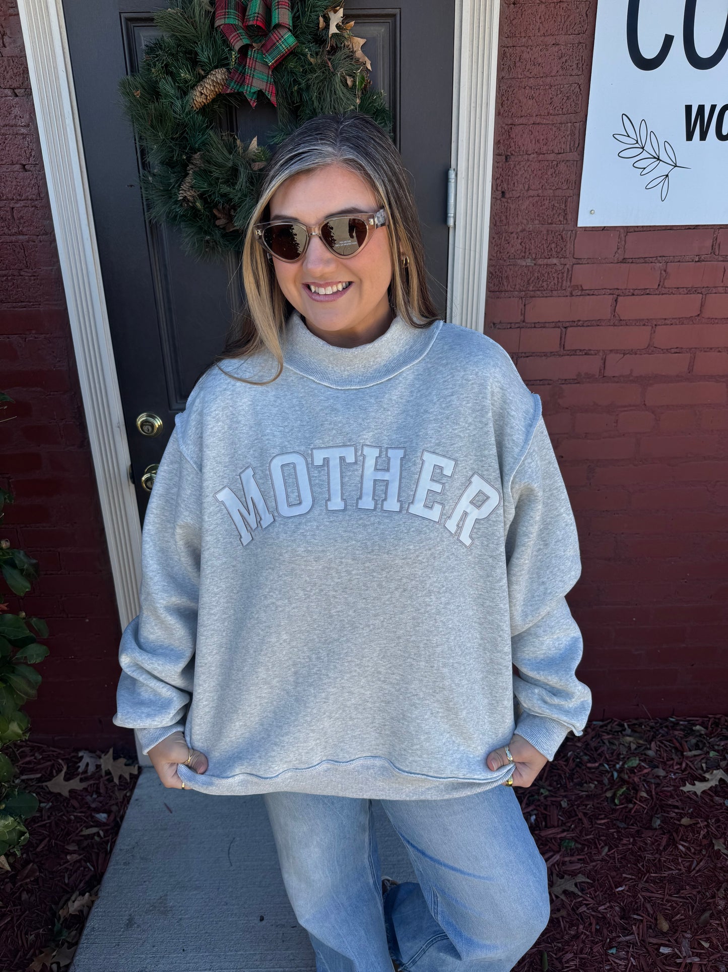 Mother Mock Neck