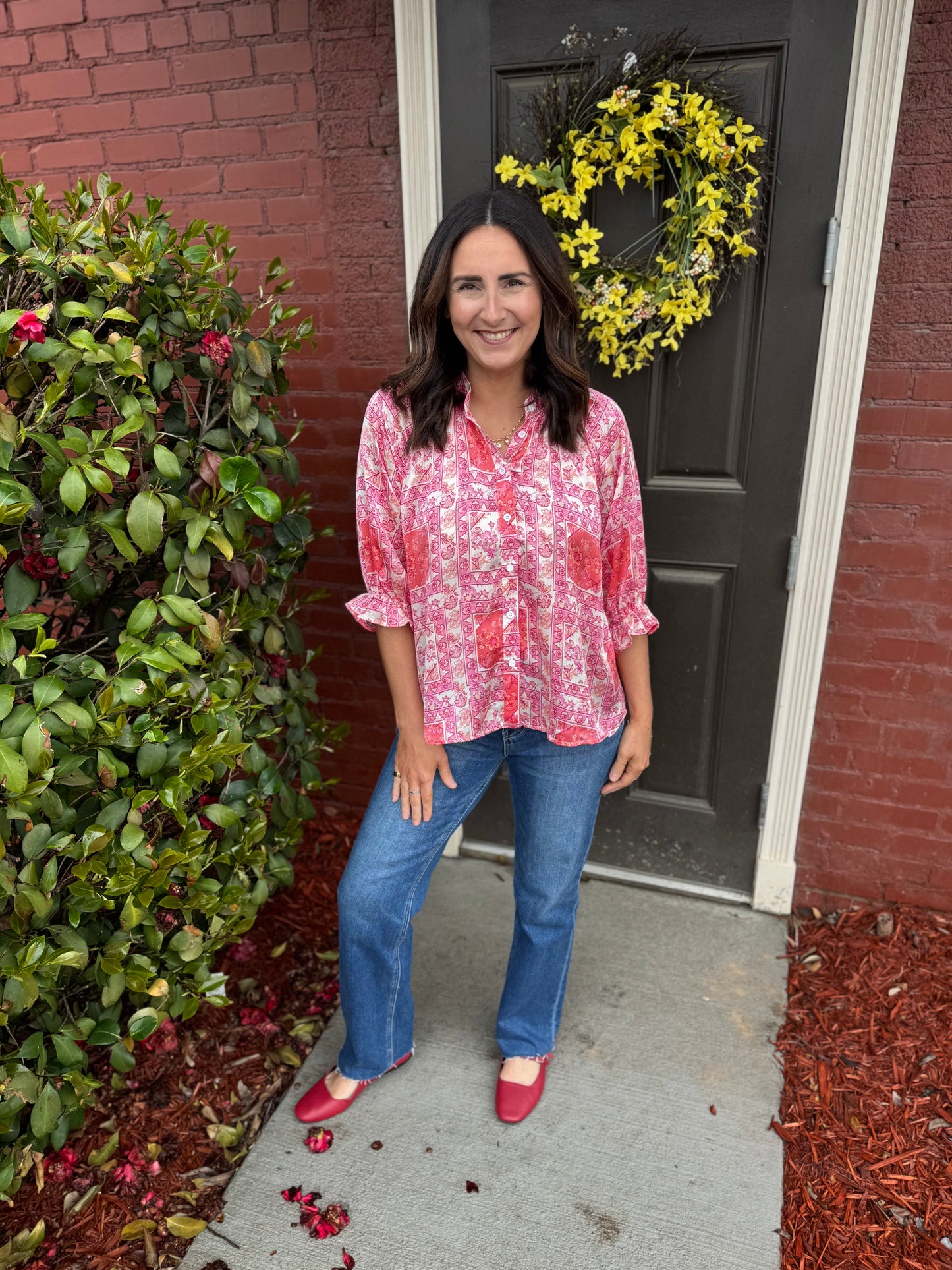 Billie Balloon Blouse