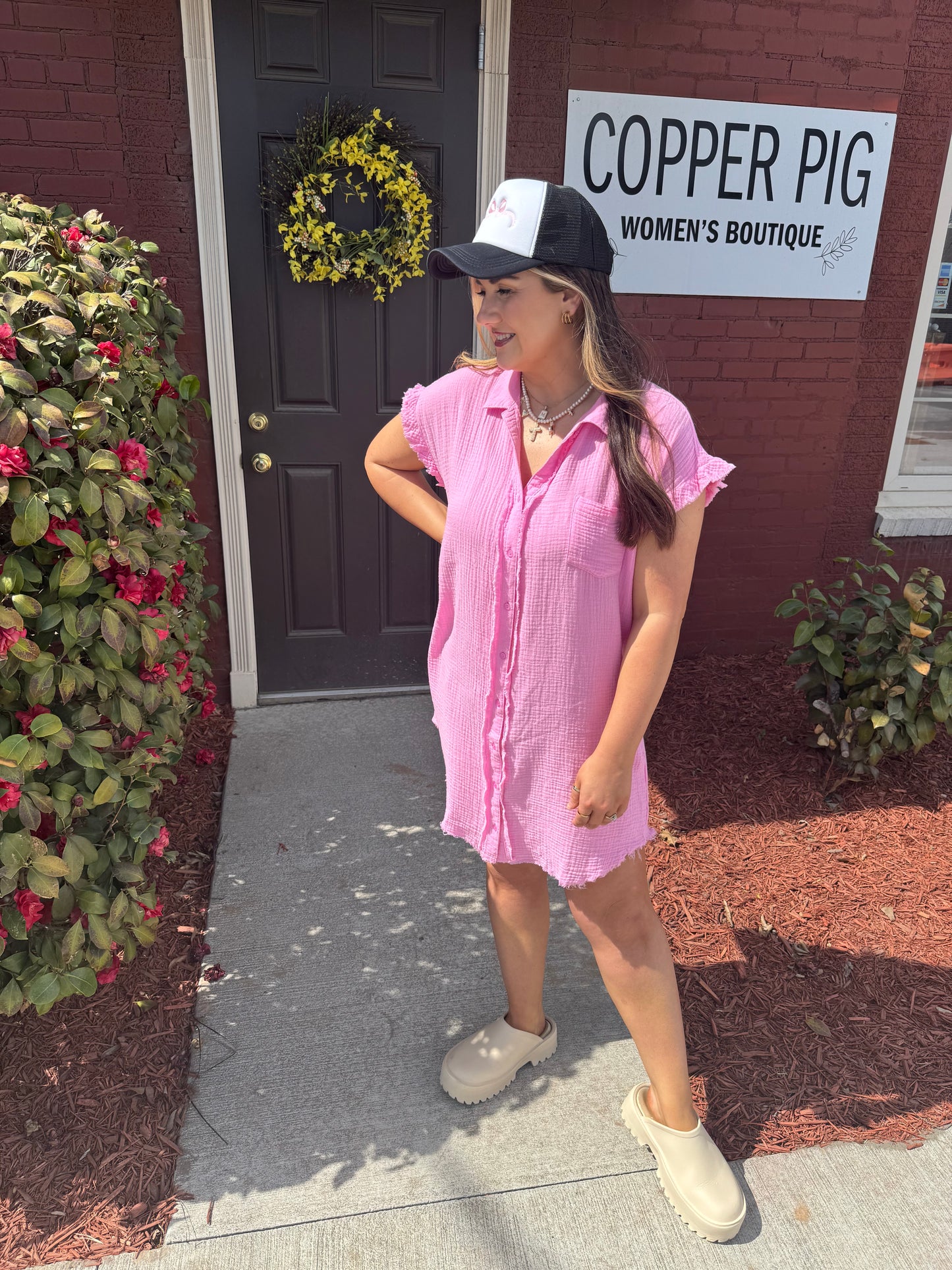 Cotton Linen Dress