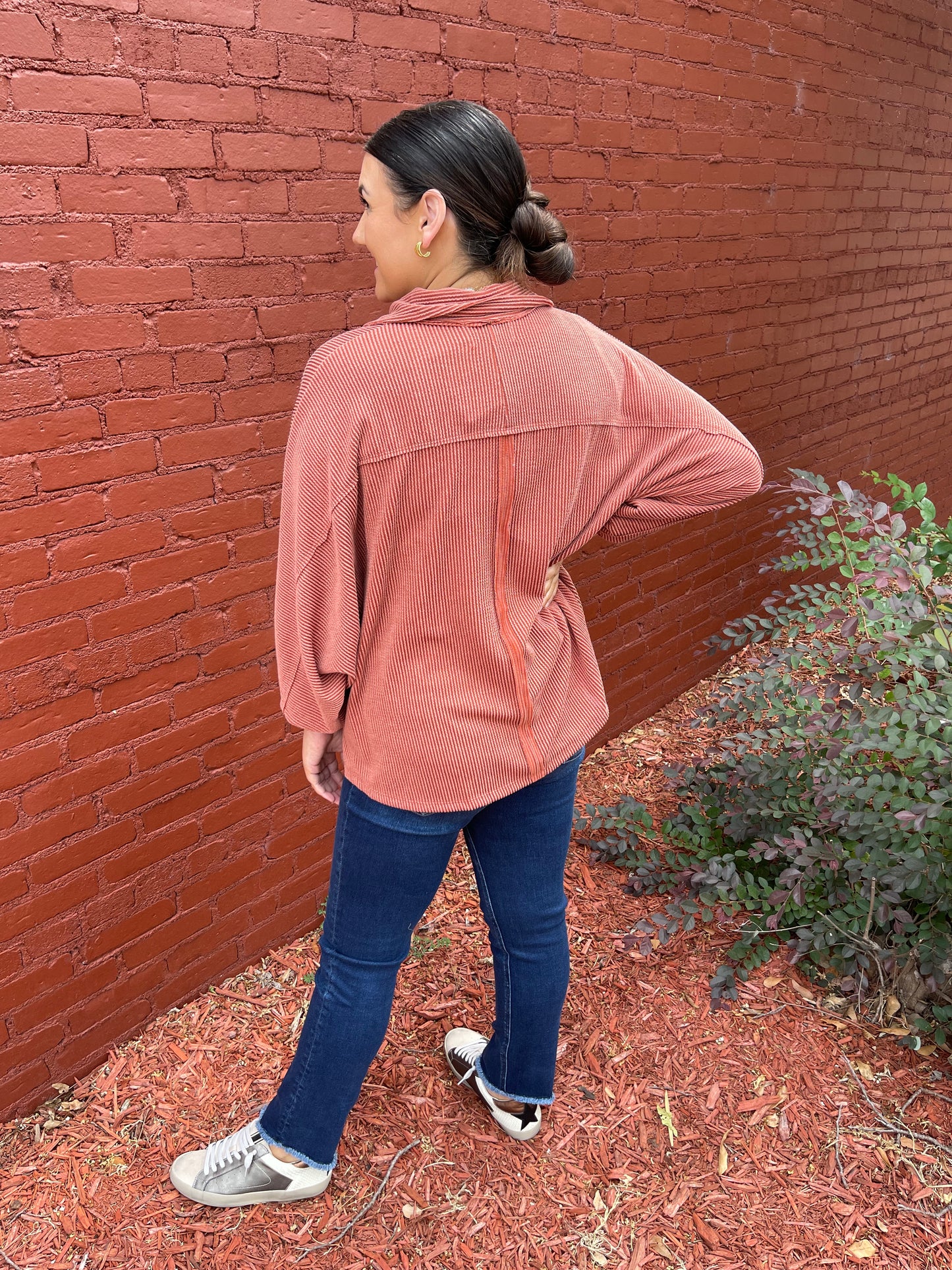Ribbed Game Day 2.0 Pullover
