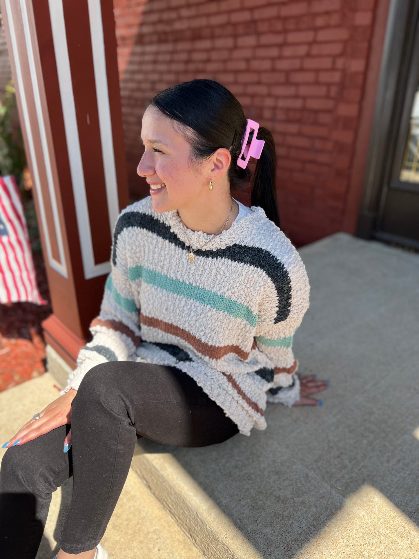Multi Stripe Sweater
