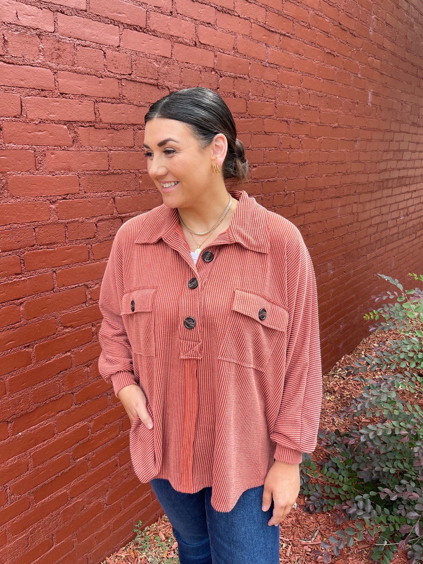 Ribbed Game Day 2.0 Pullover