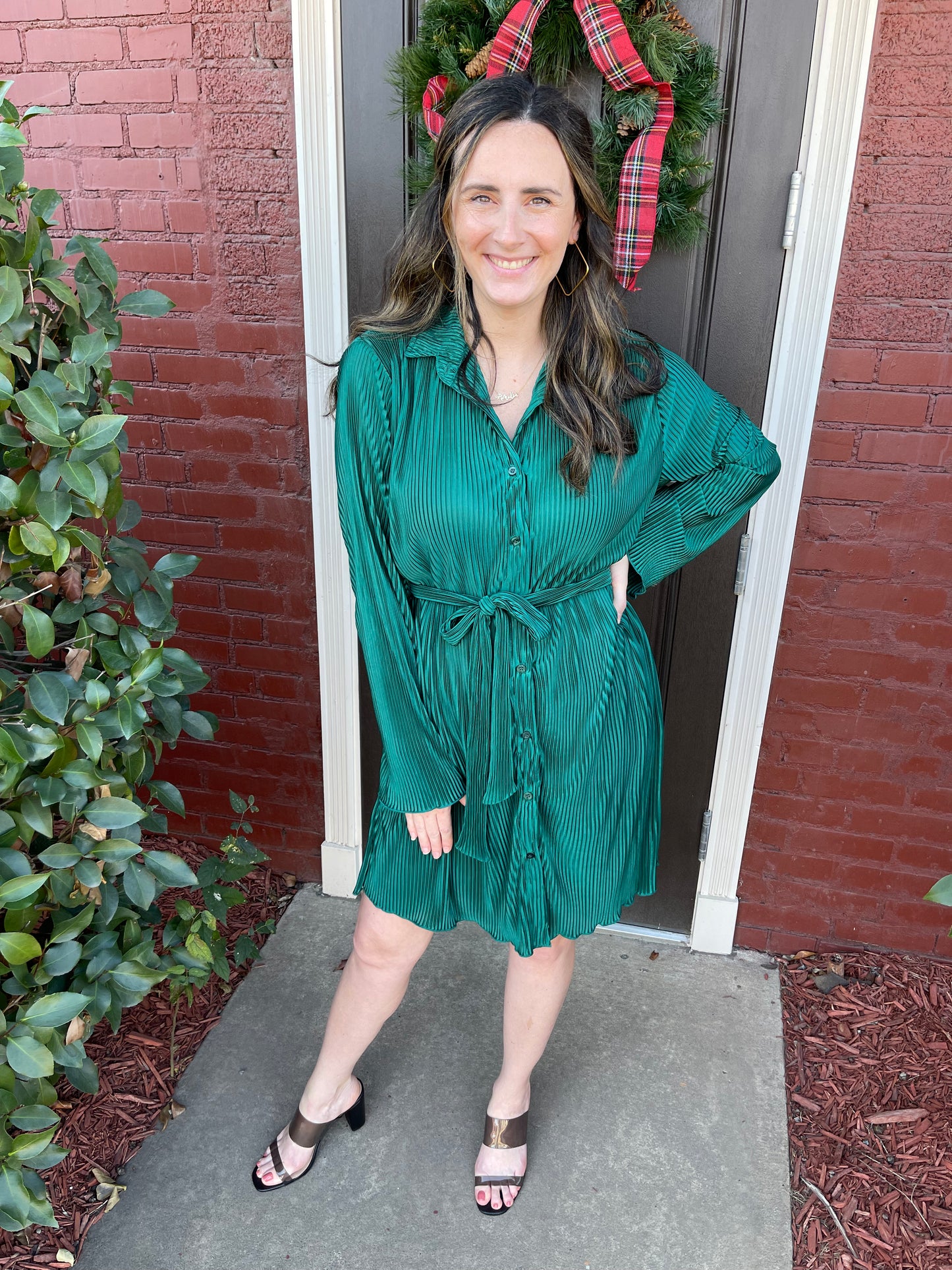 Perfect Shade of Emerald Dress