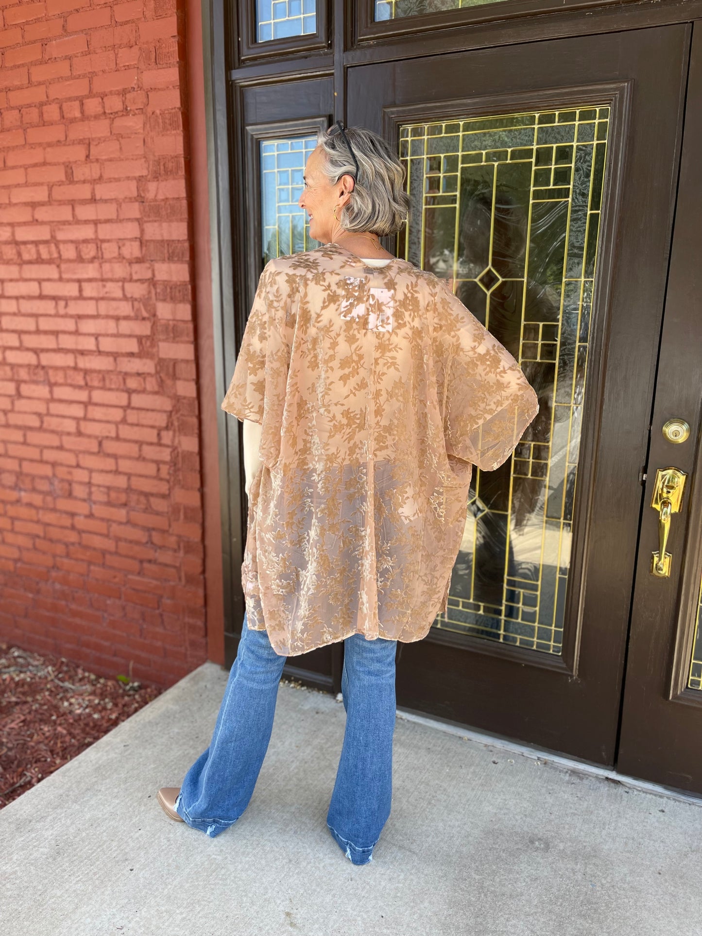 Velour Kimono