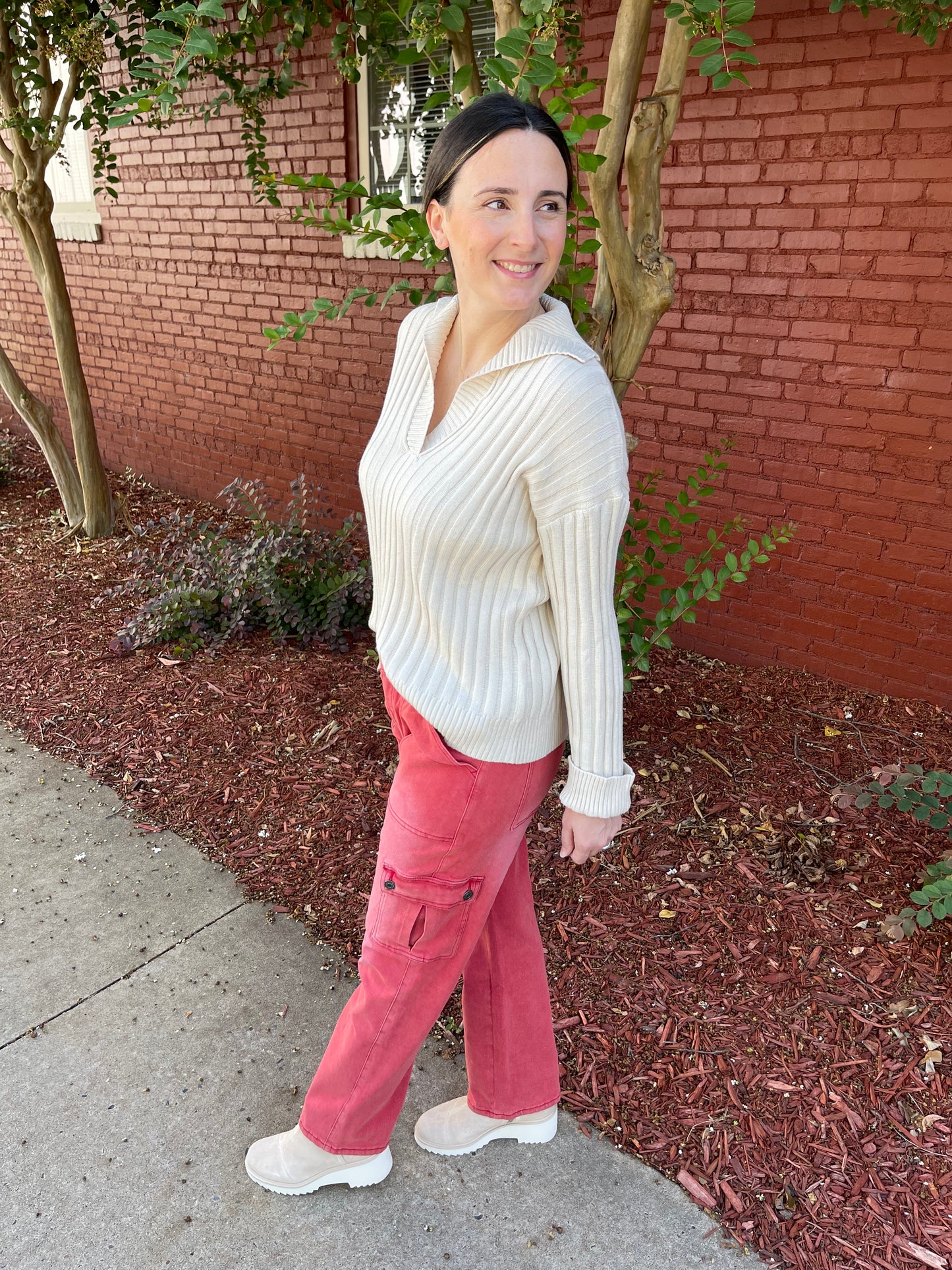 Preppy Sweater Top