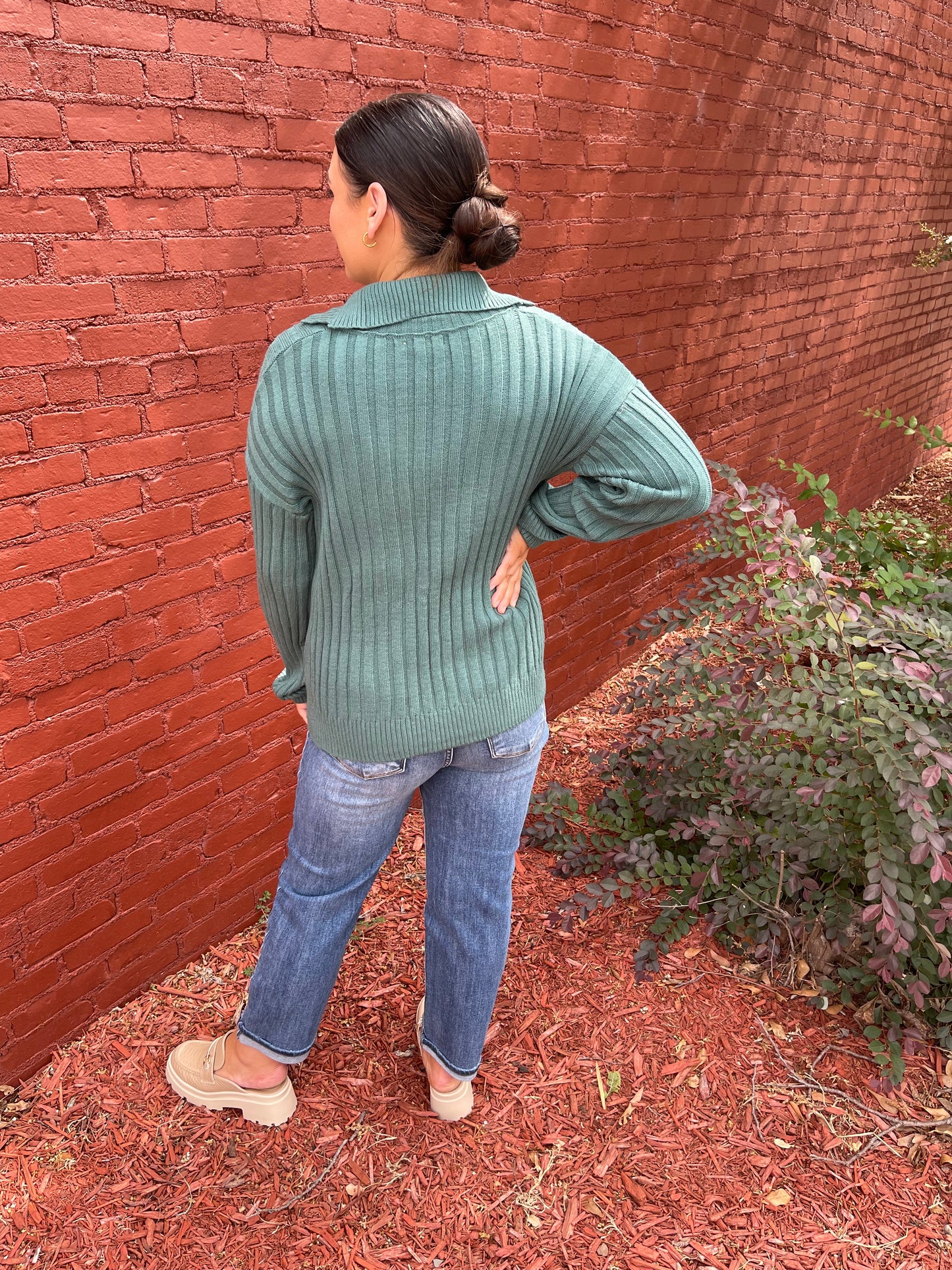 Preppy Sweater Top