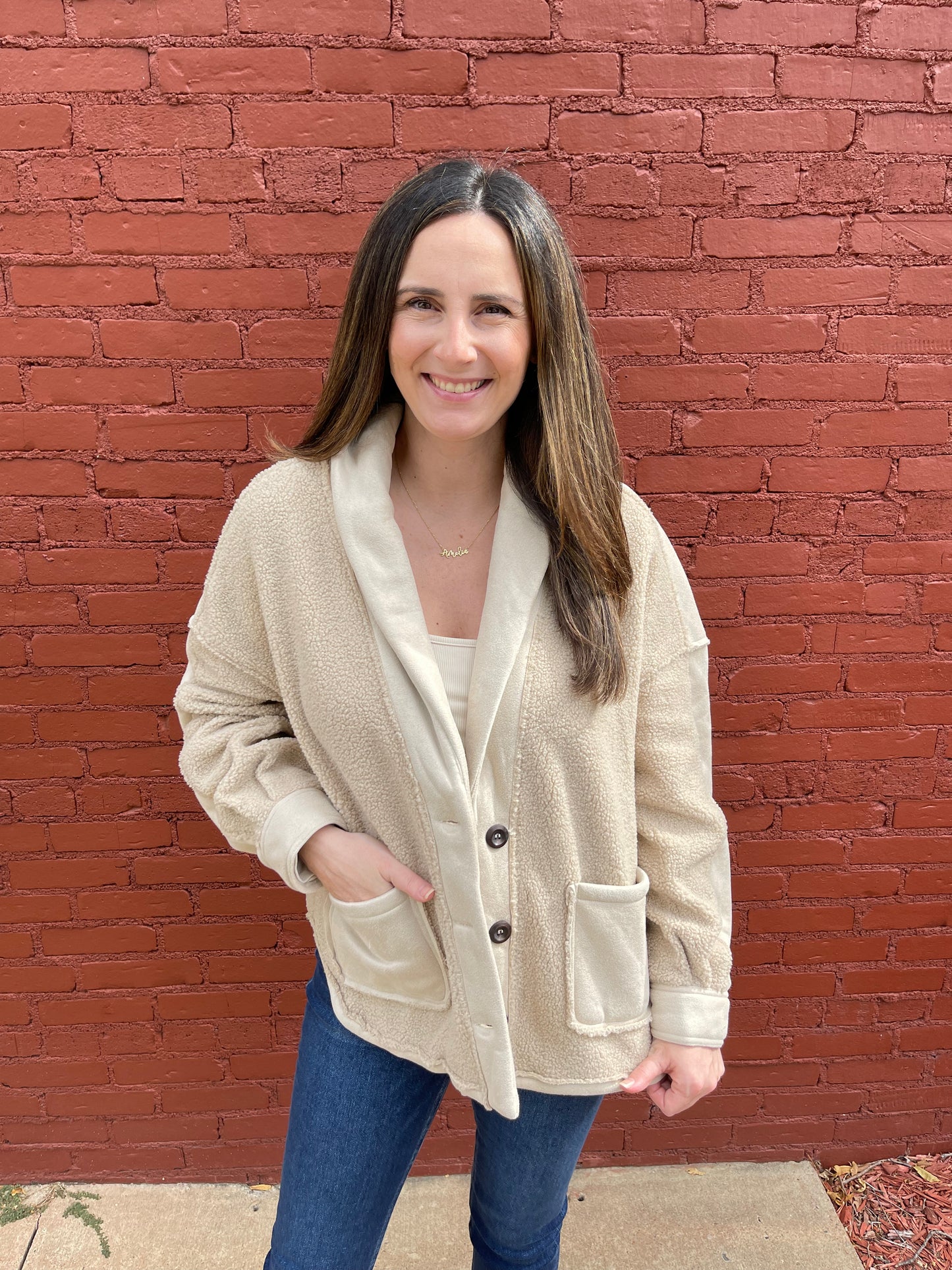 Teddy/Suede Jacket