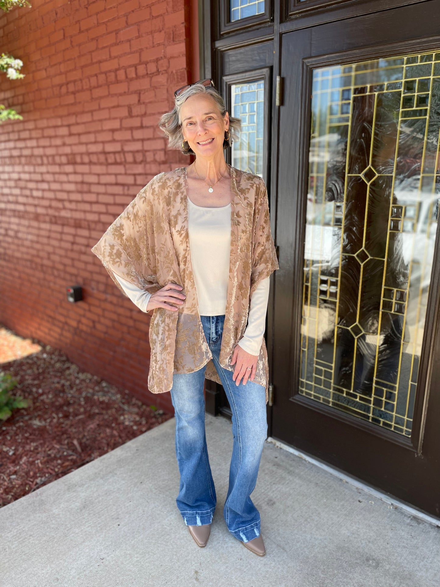 Velour Kimono