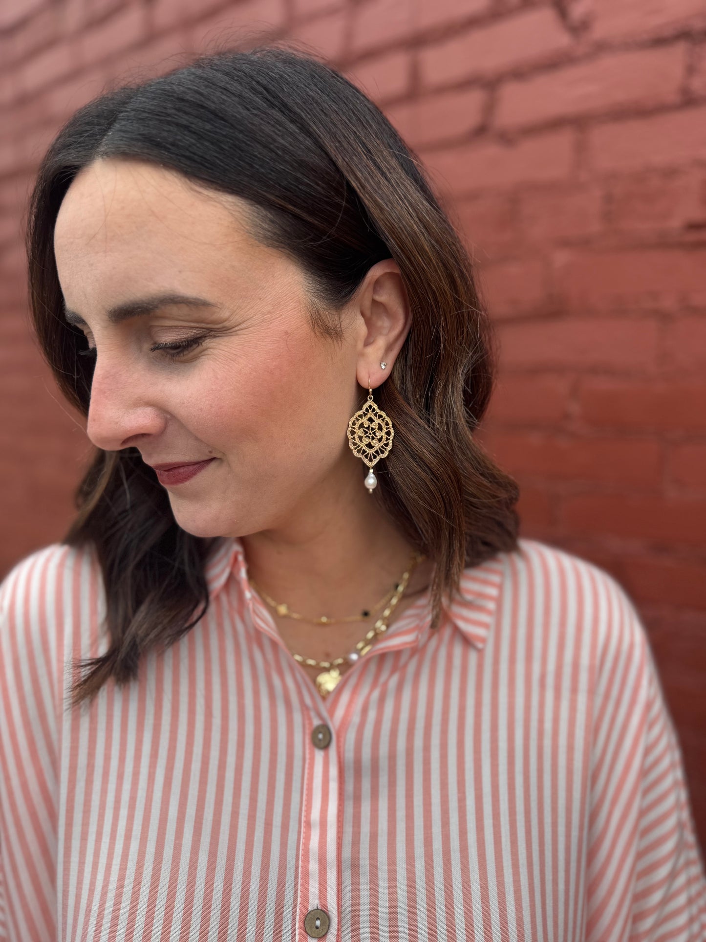 Filigree Dangle Earring
