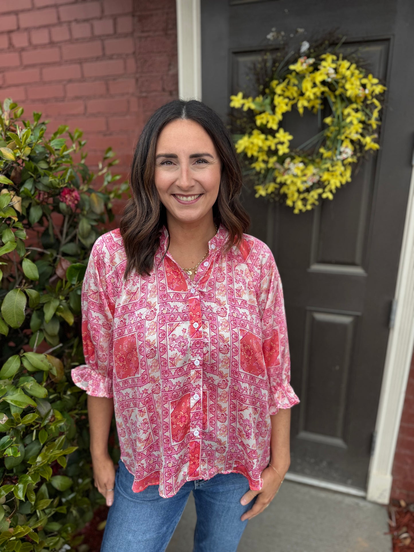 Billie Balloon Blouse