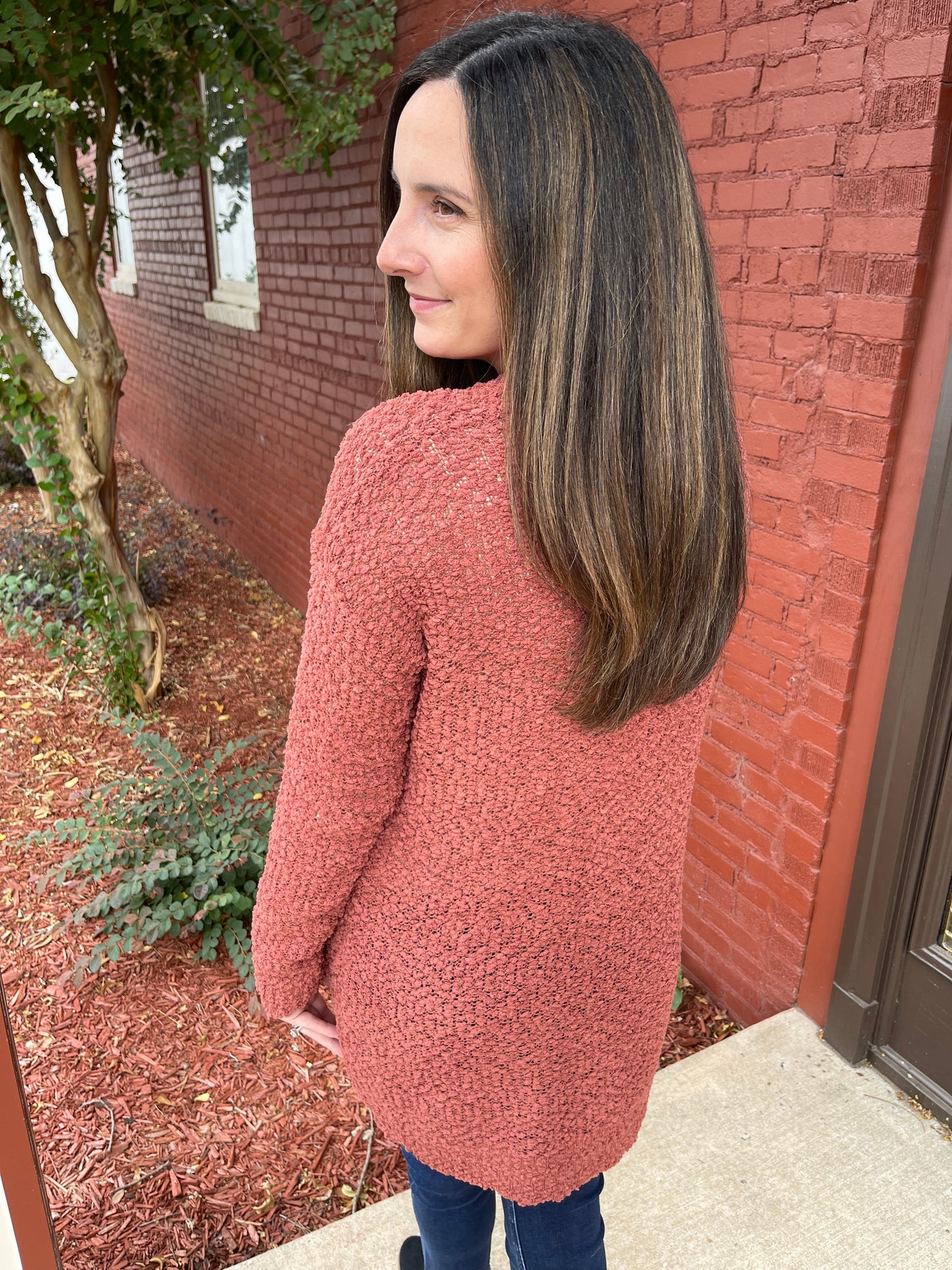 Popcorn Open Cardi